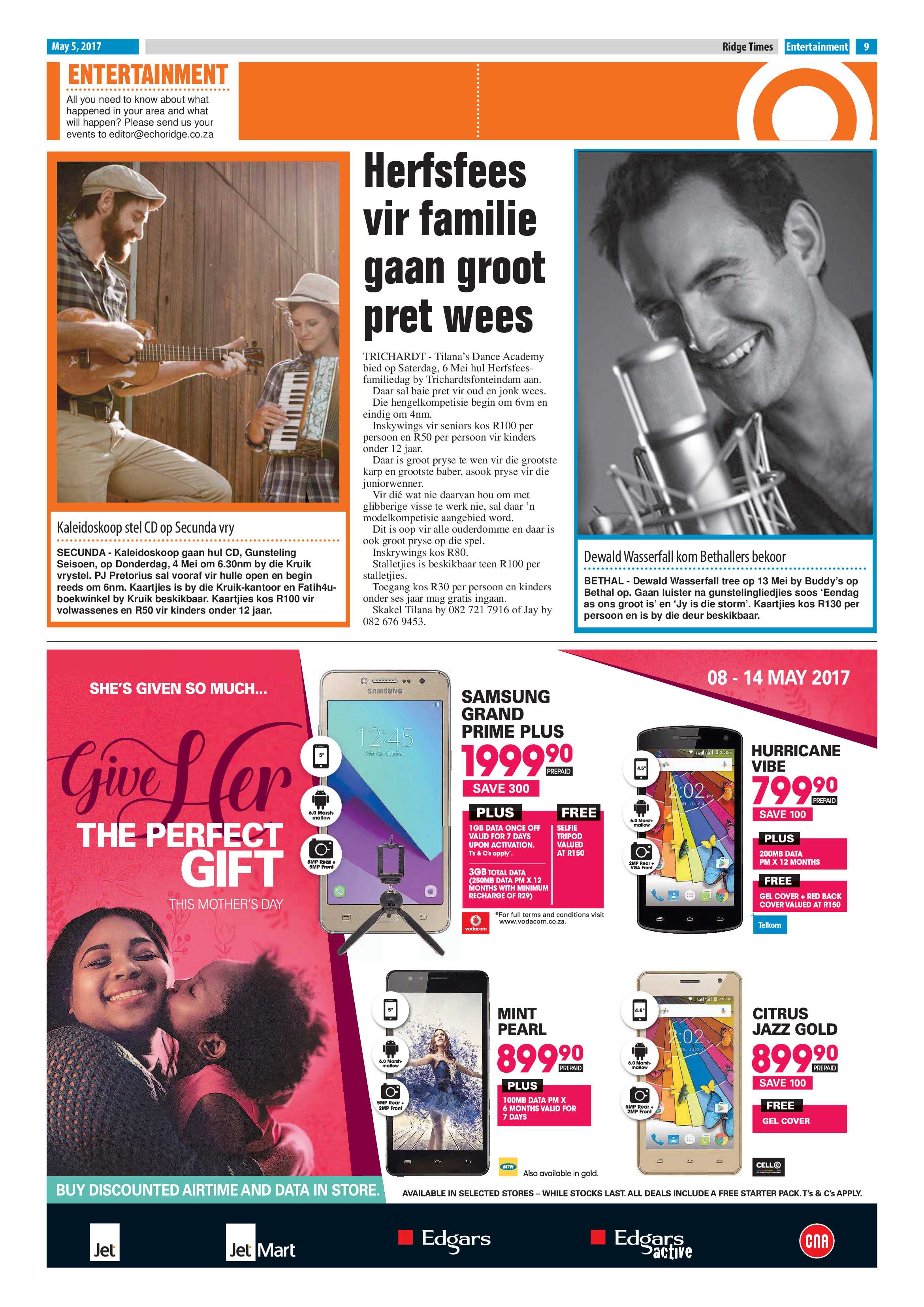 Ridge Times, 5 May 2017 page 9