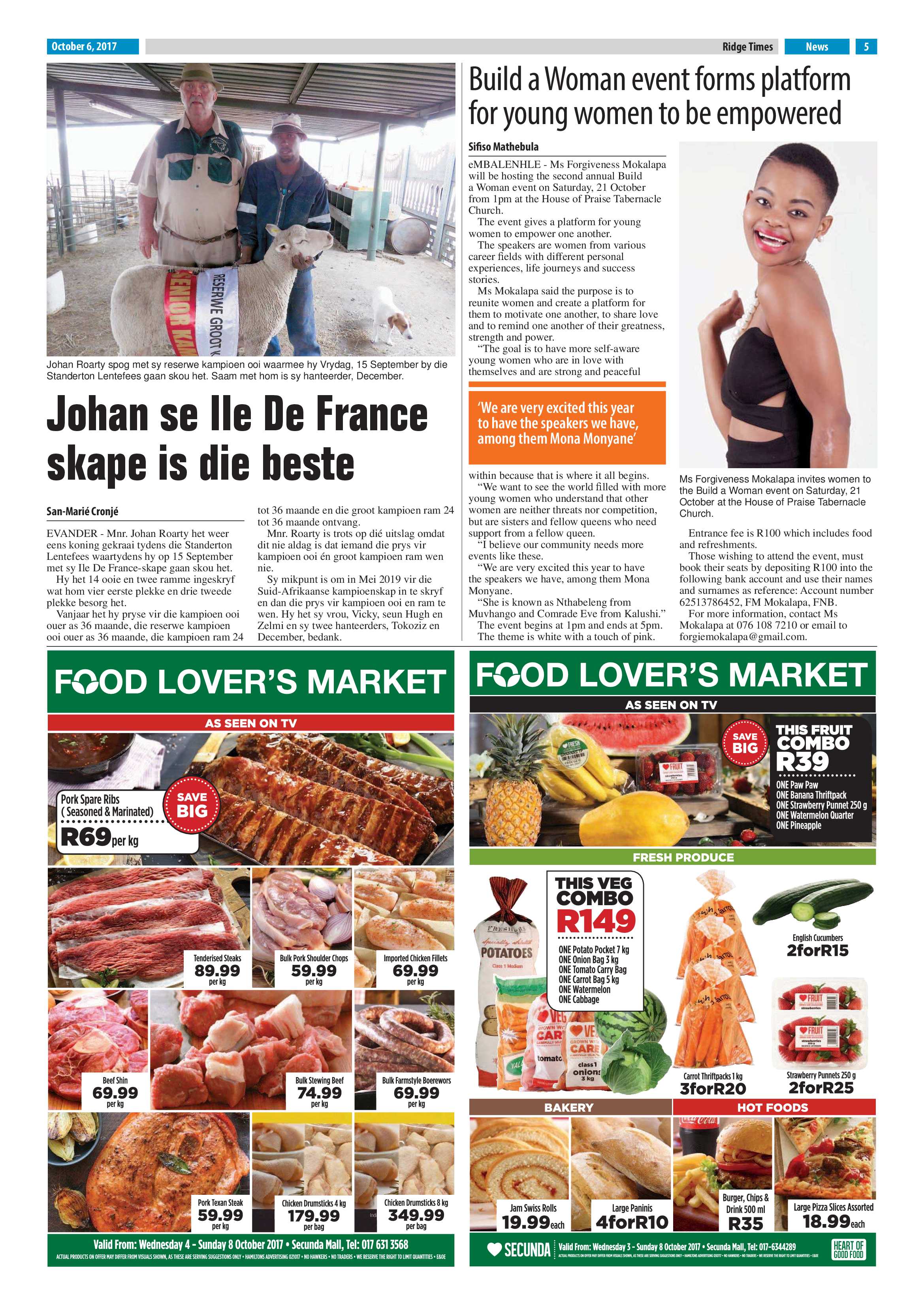 Ridge Times, 6 October page 5