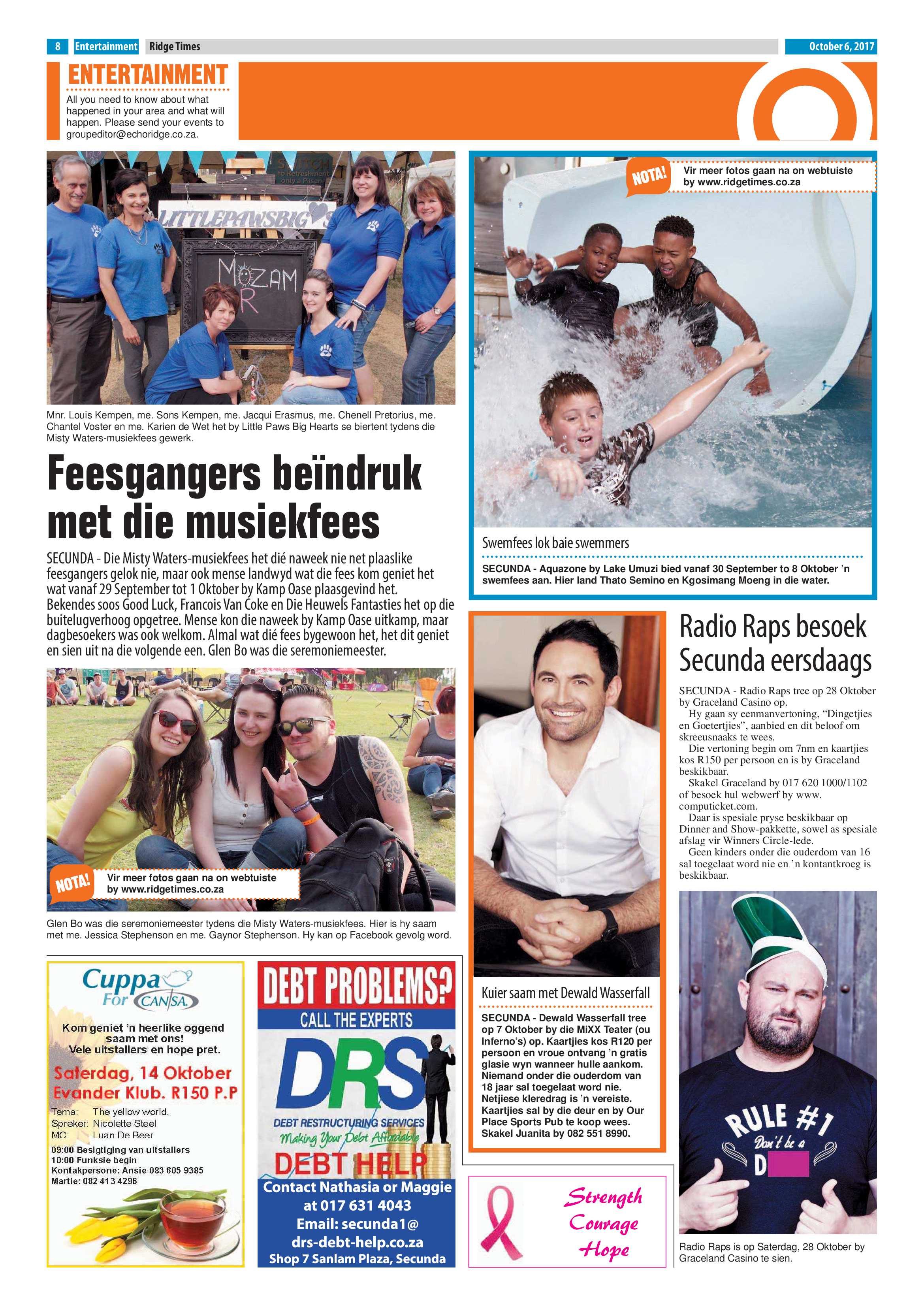 Ridge Times, 6 October page 8