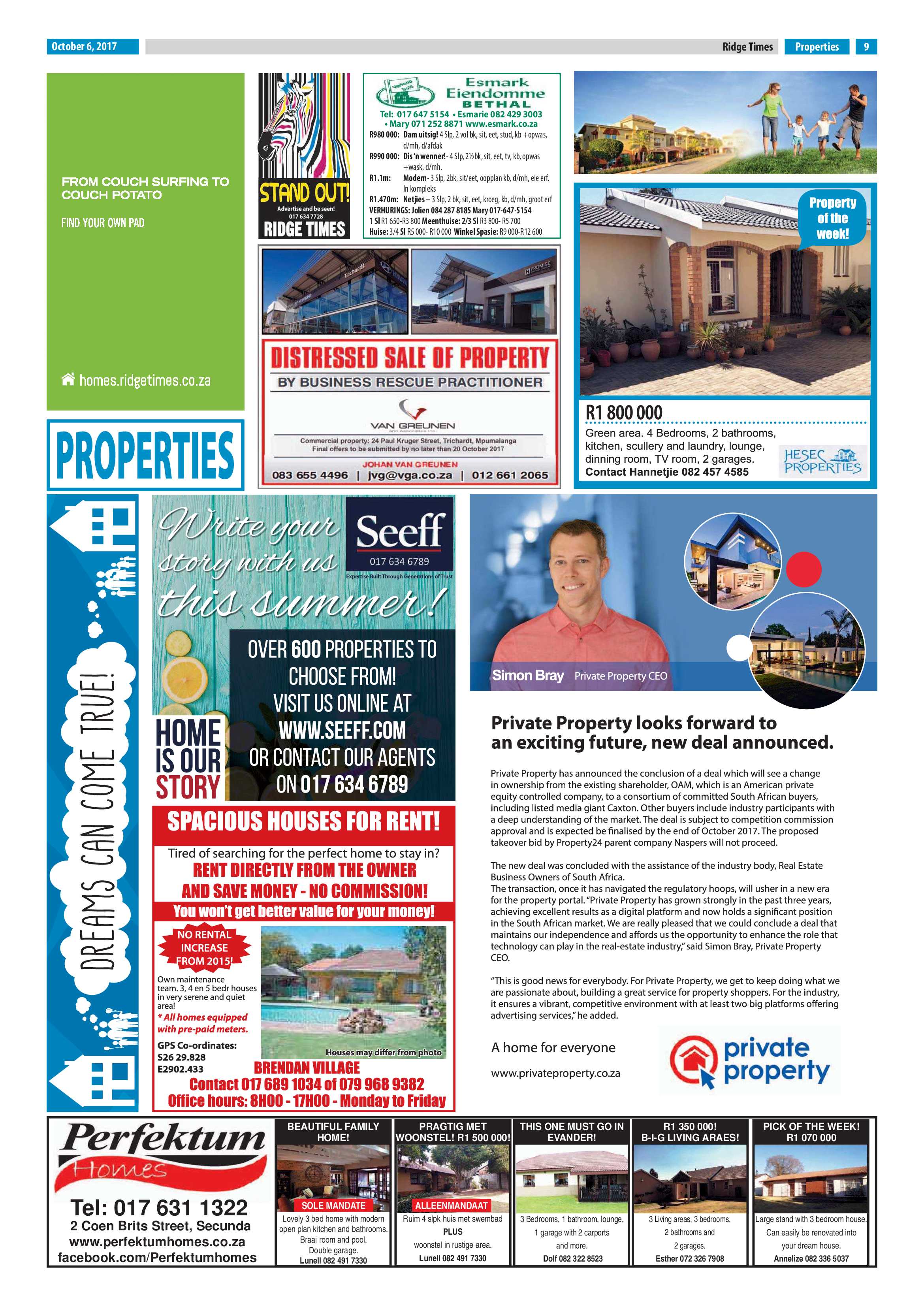 Ridge Times, 6 October page 9