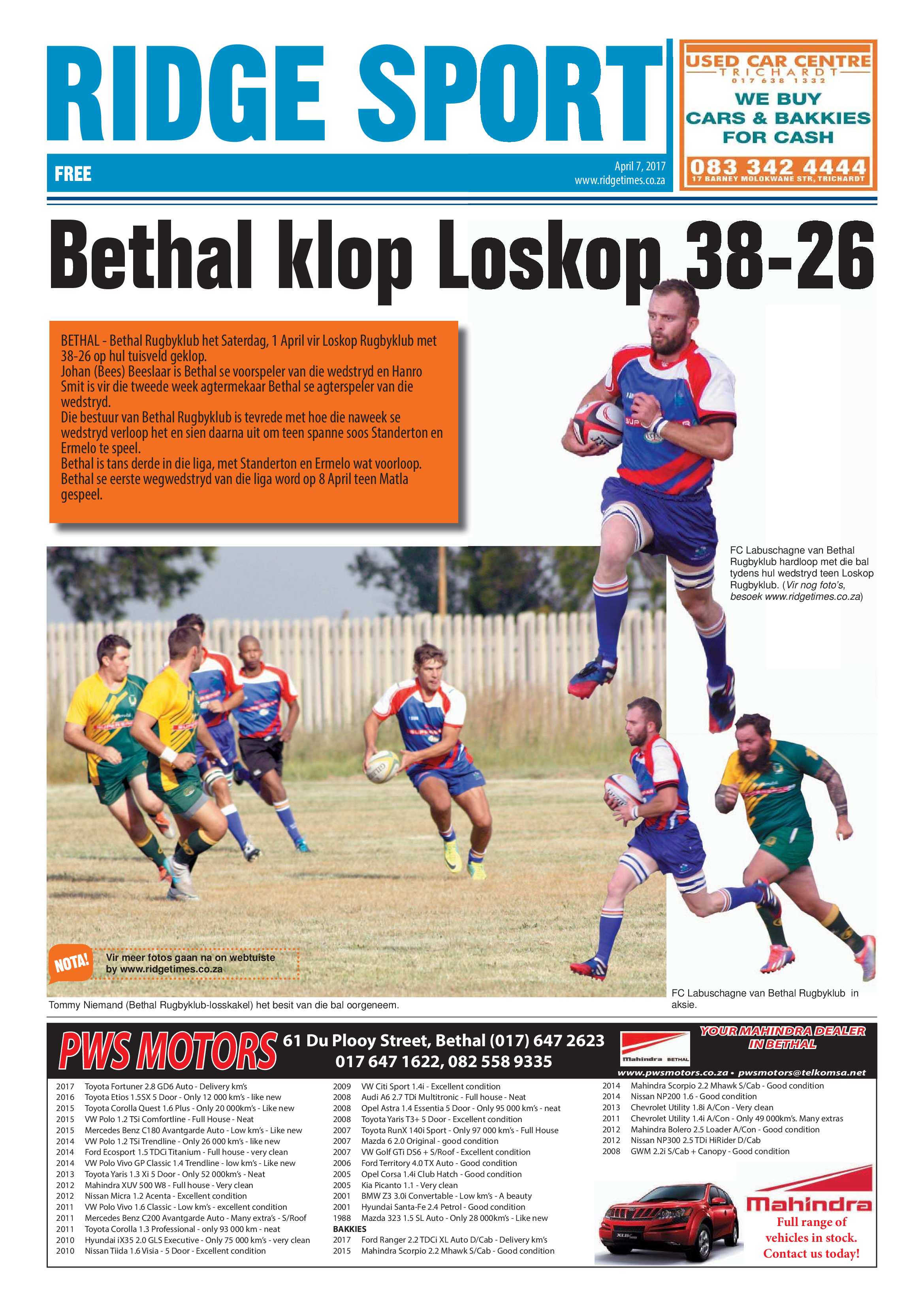 Ridge Times, 7 April 2017 page 16