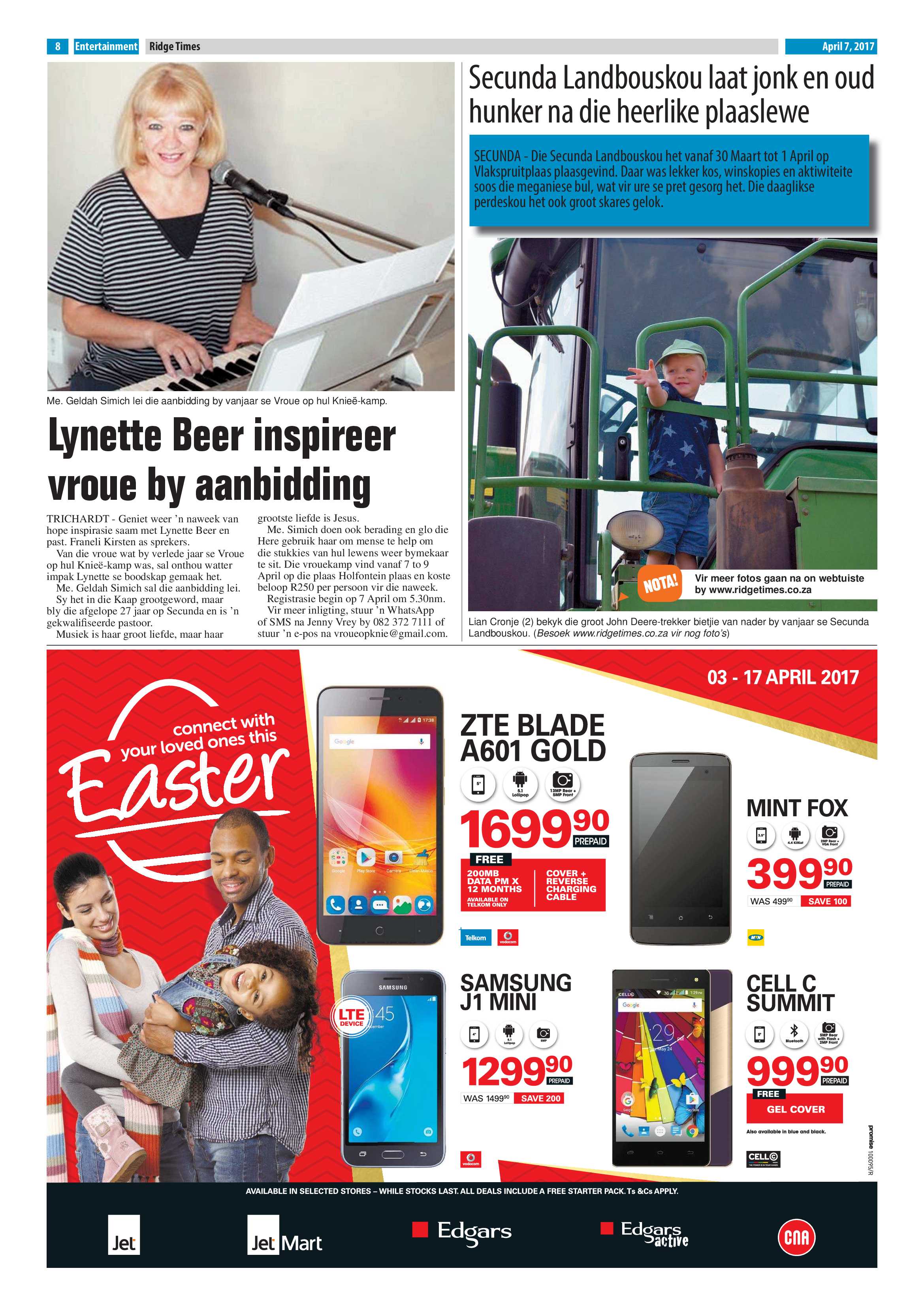 Ridge Times, 7 April 2017 page 8