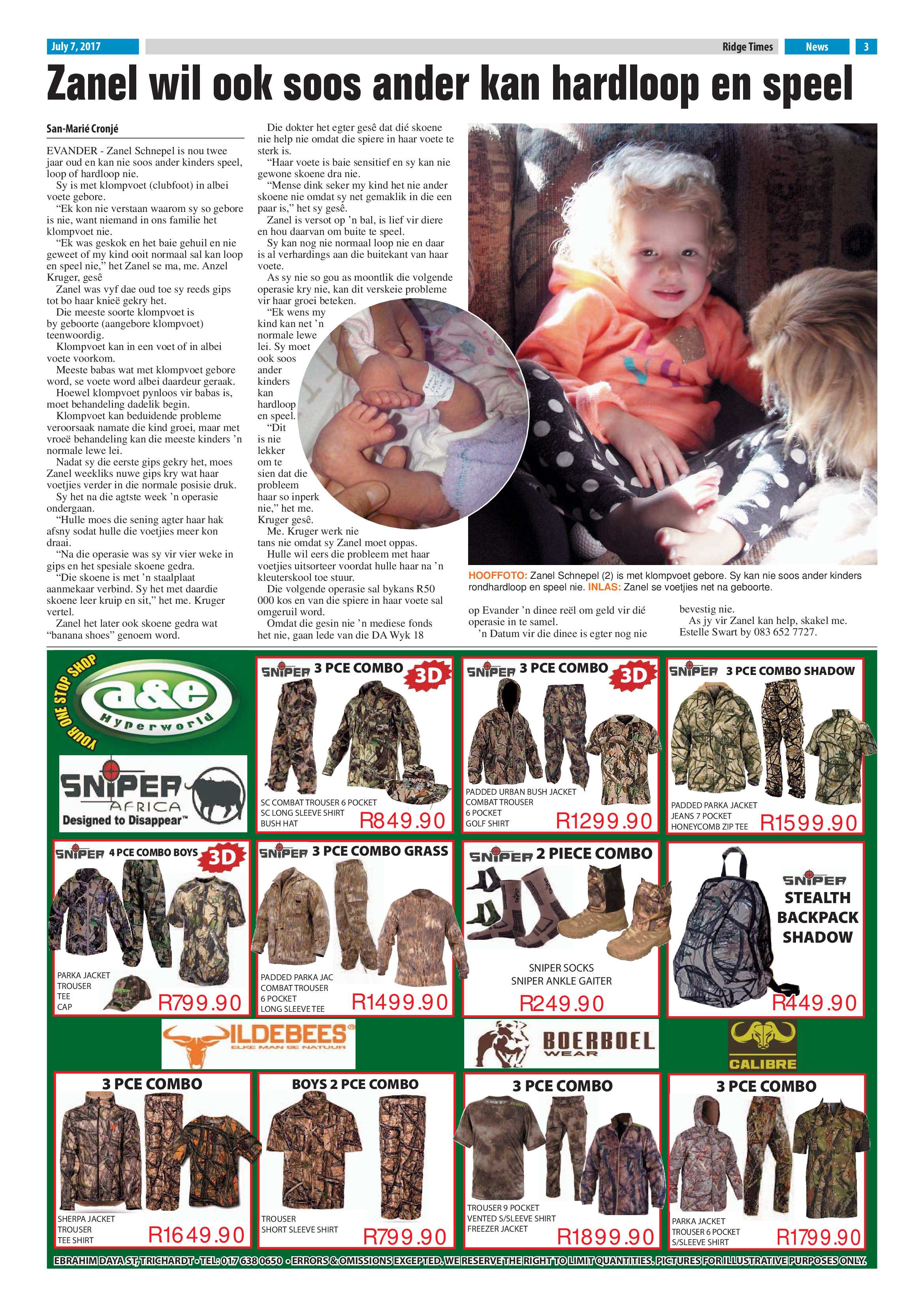 Ridge Times, 7 July 2017 page 3
