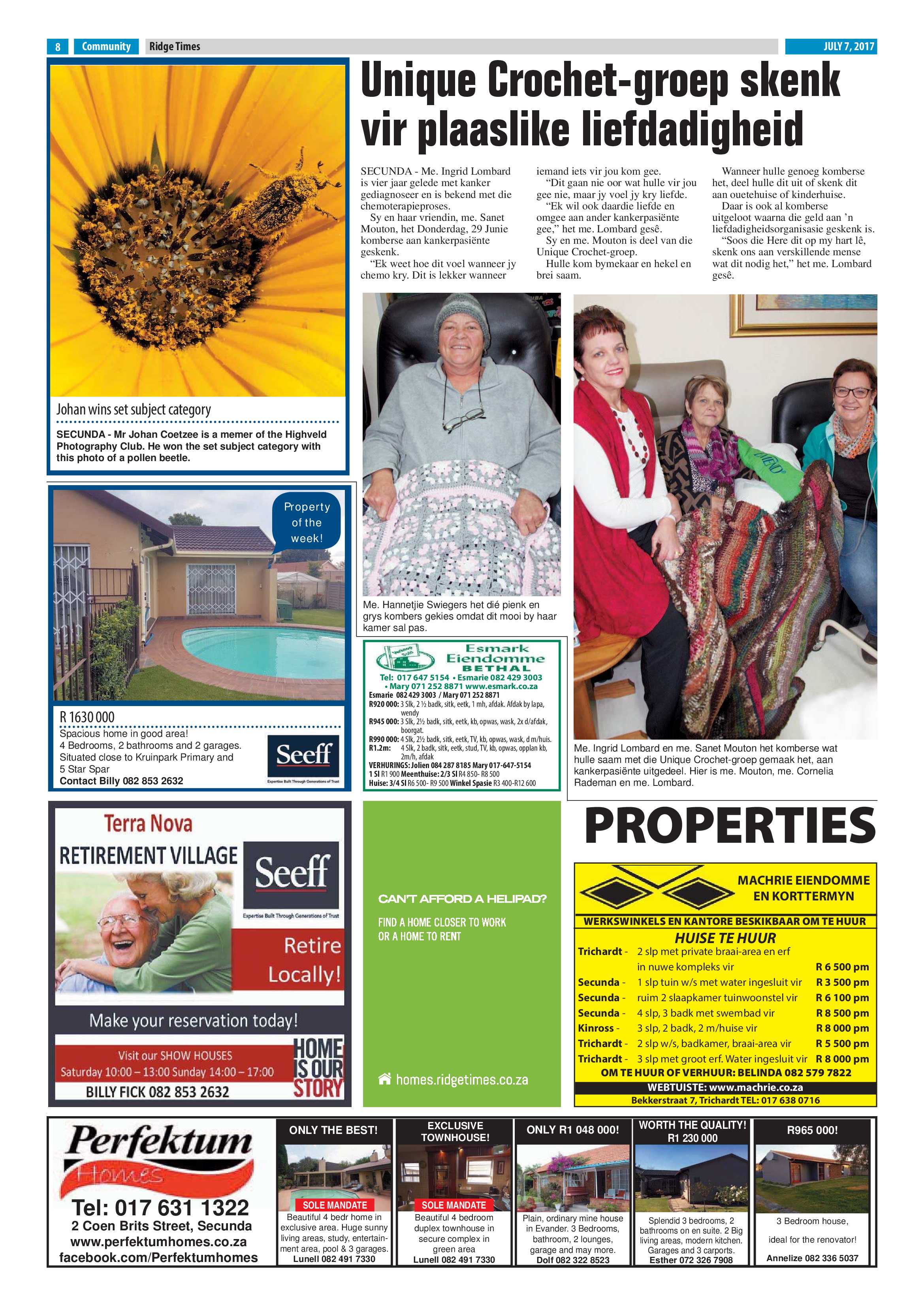 Ridge Times, 7 July 2017 page 8