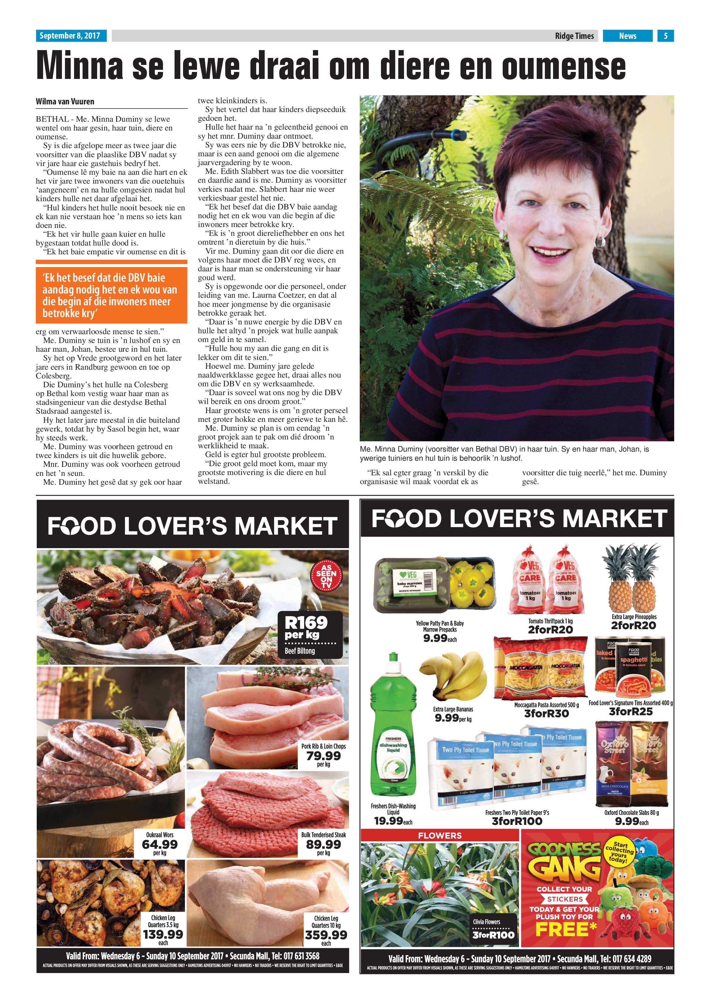 Ridge Times, 8 September 2017 page 5