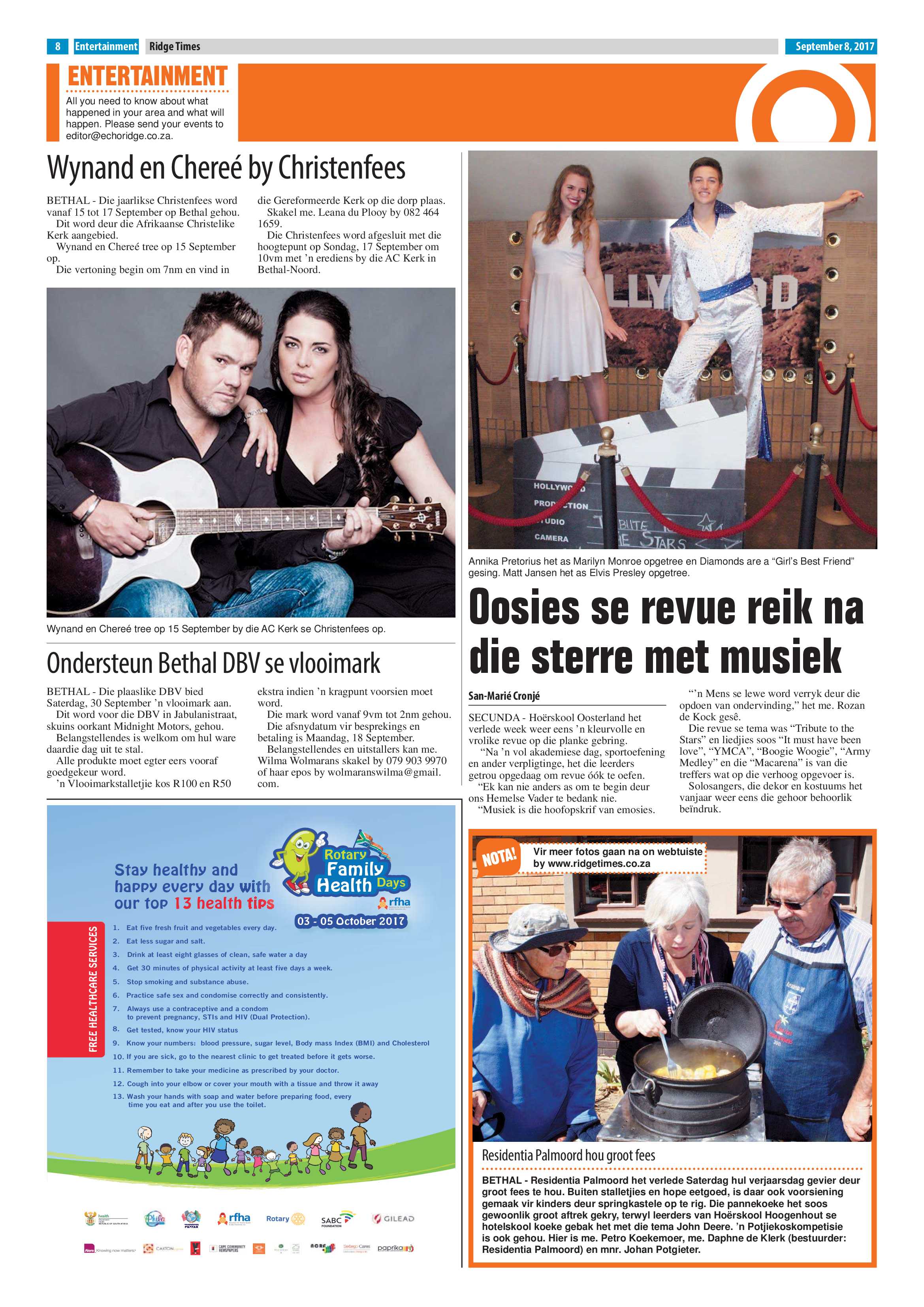 Ridge Times, 8 September 2017 page 8