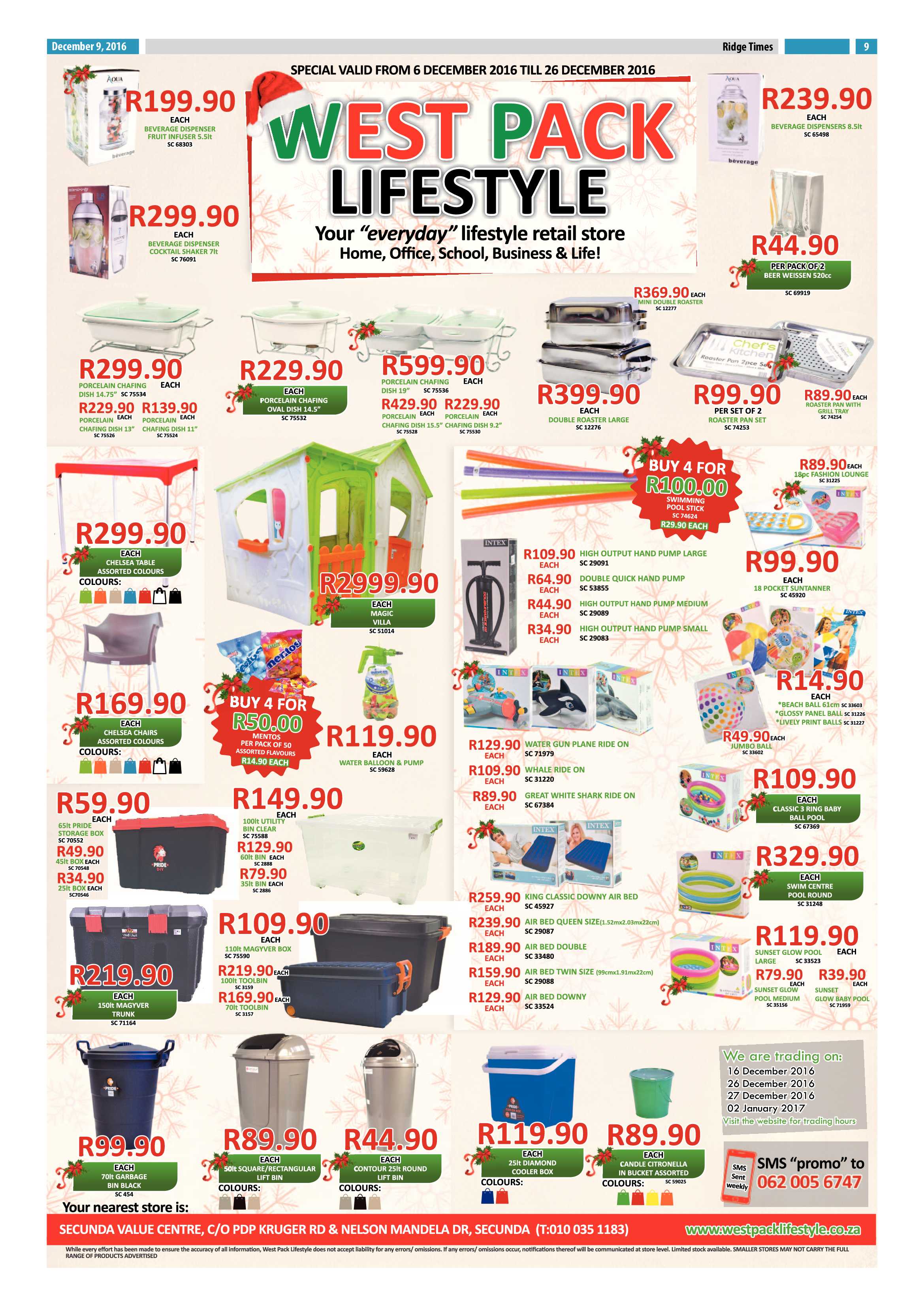 Ridge Times, 9 December 2016 page 9