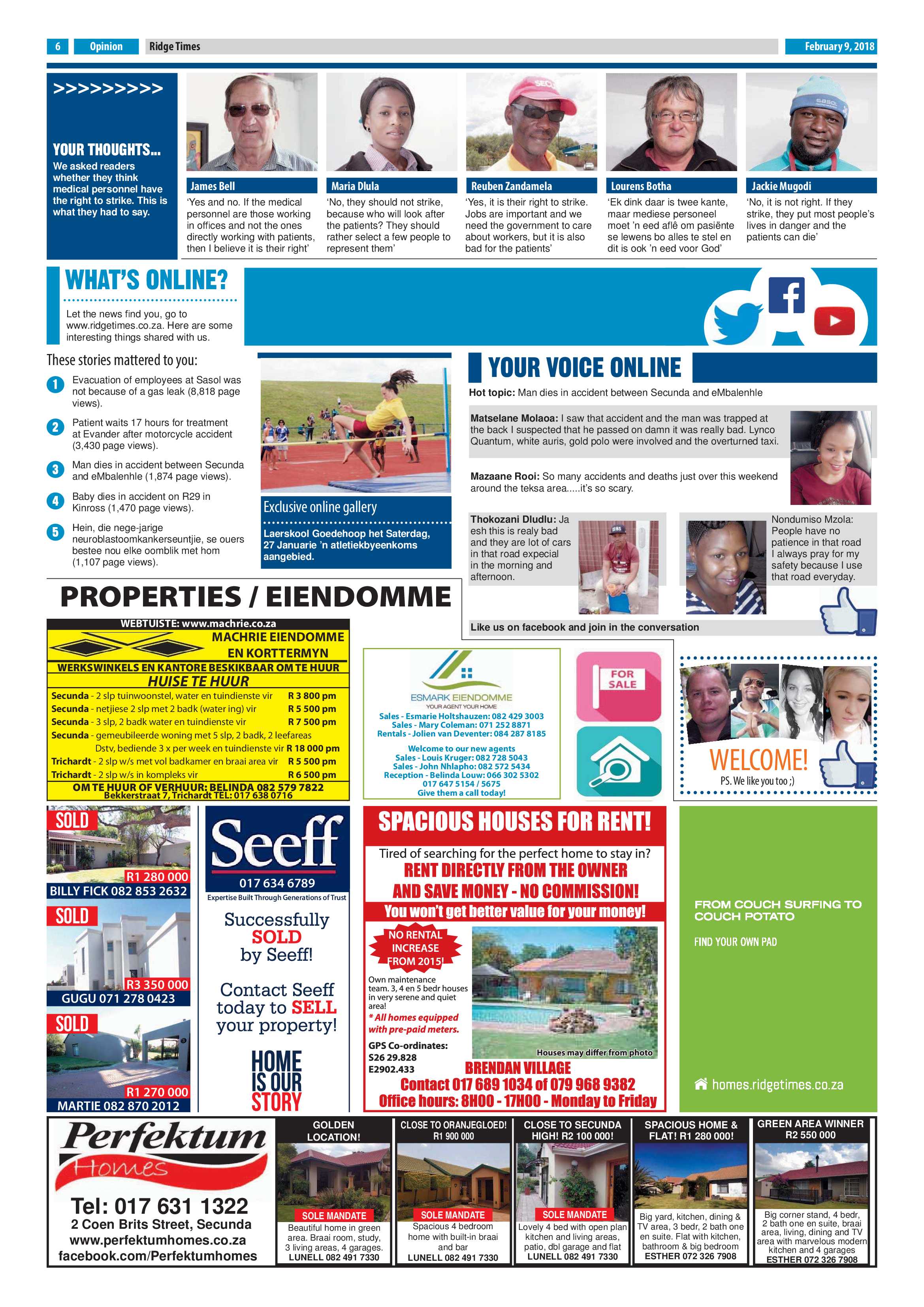 Ridge Times, 9 February 2018 page 6