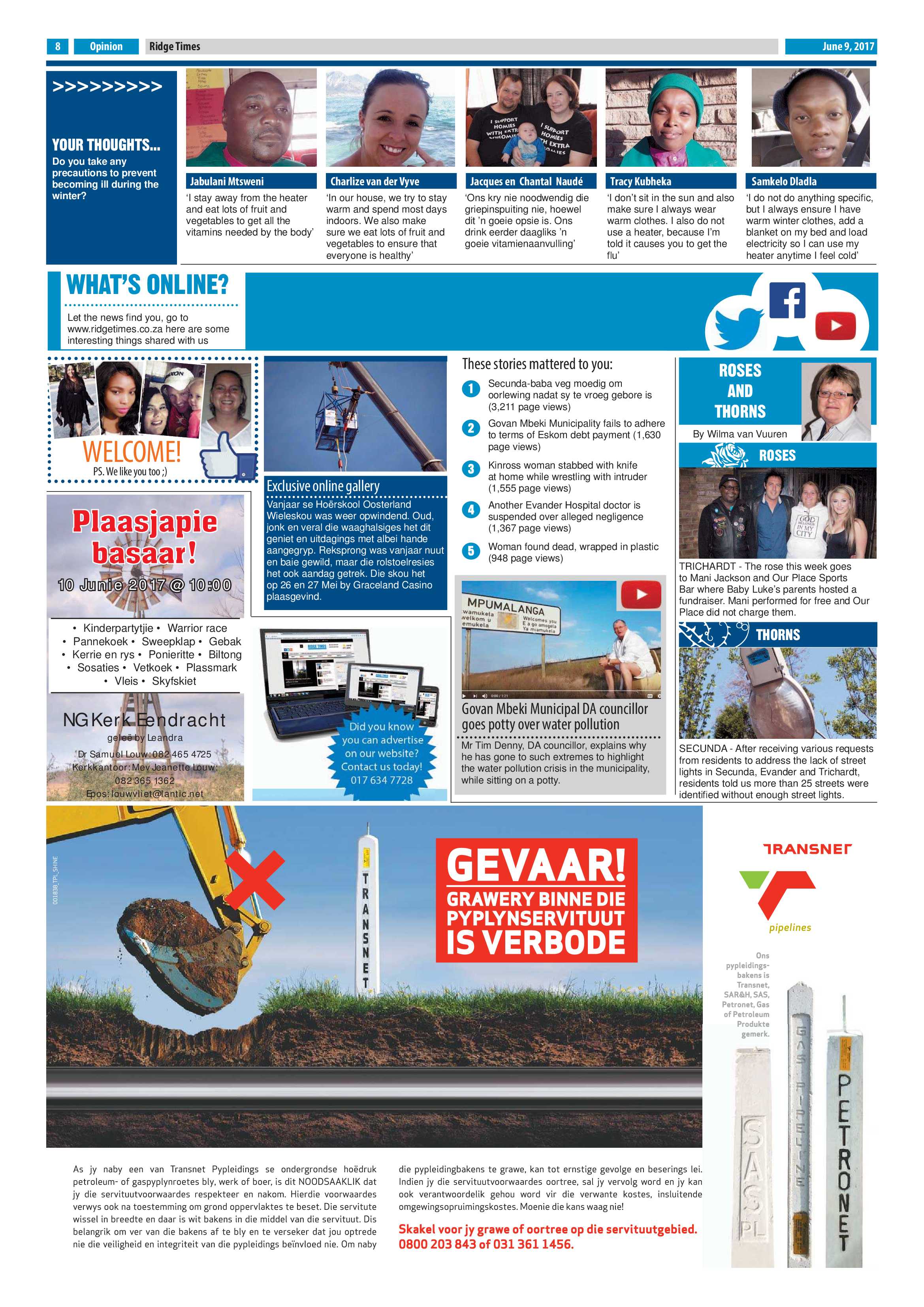 Ridge Times, 9 June 2017 page 8