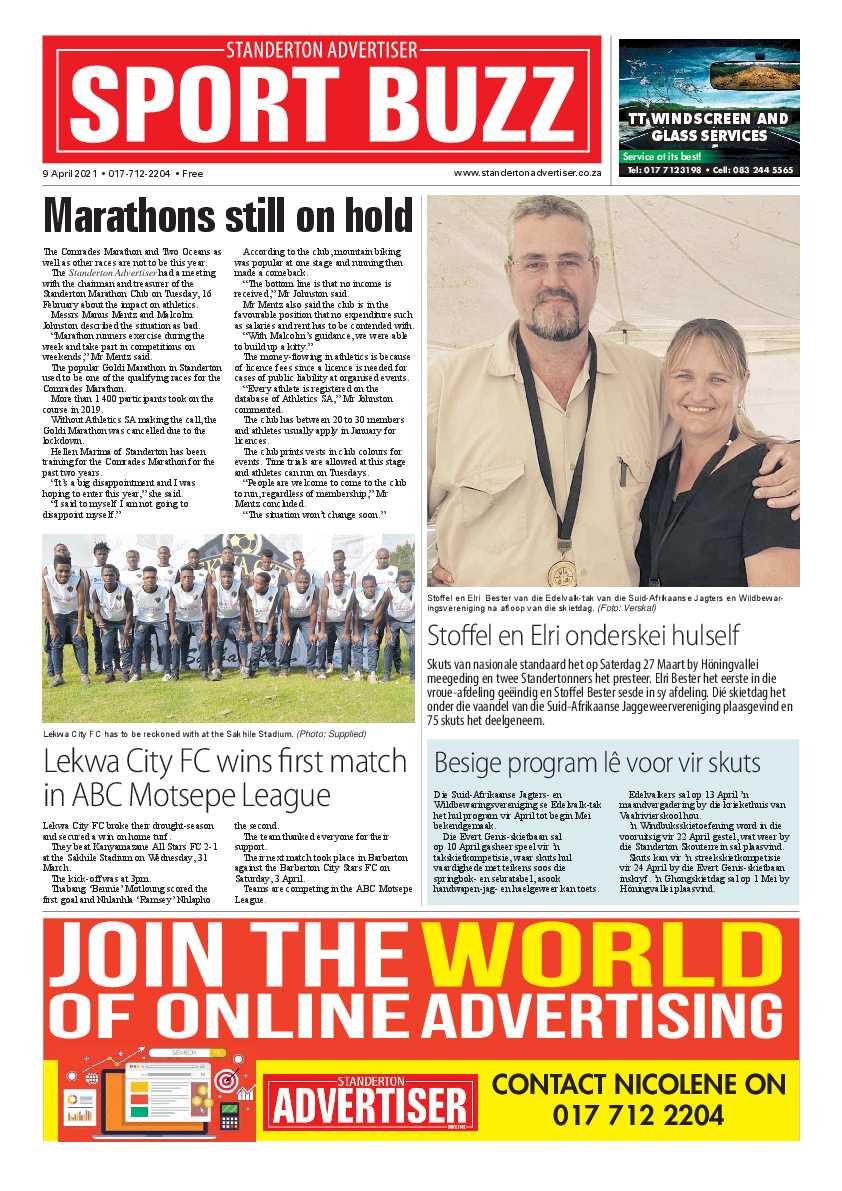Standerton Advertiser 09 April 2021 page 8