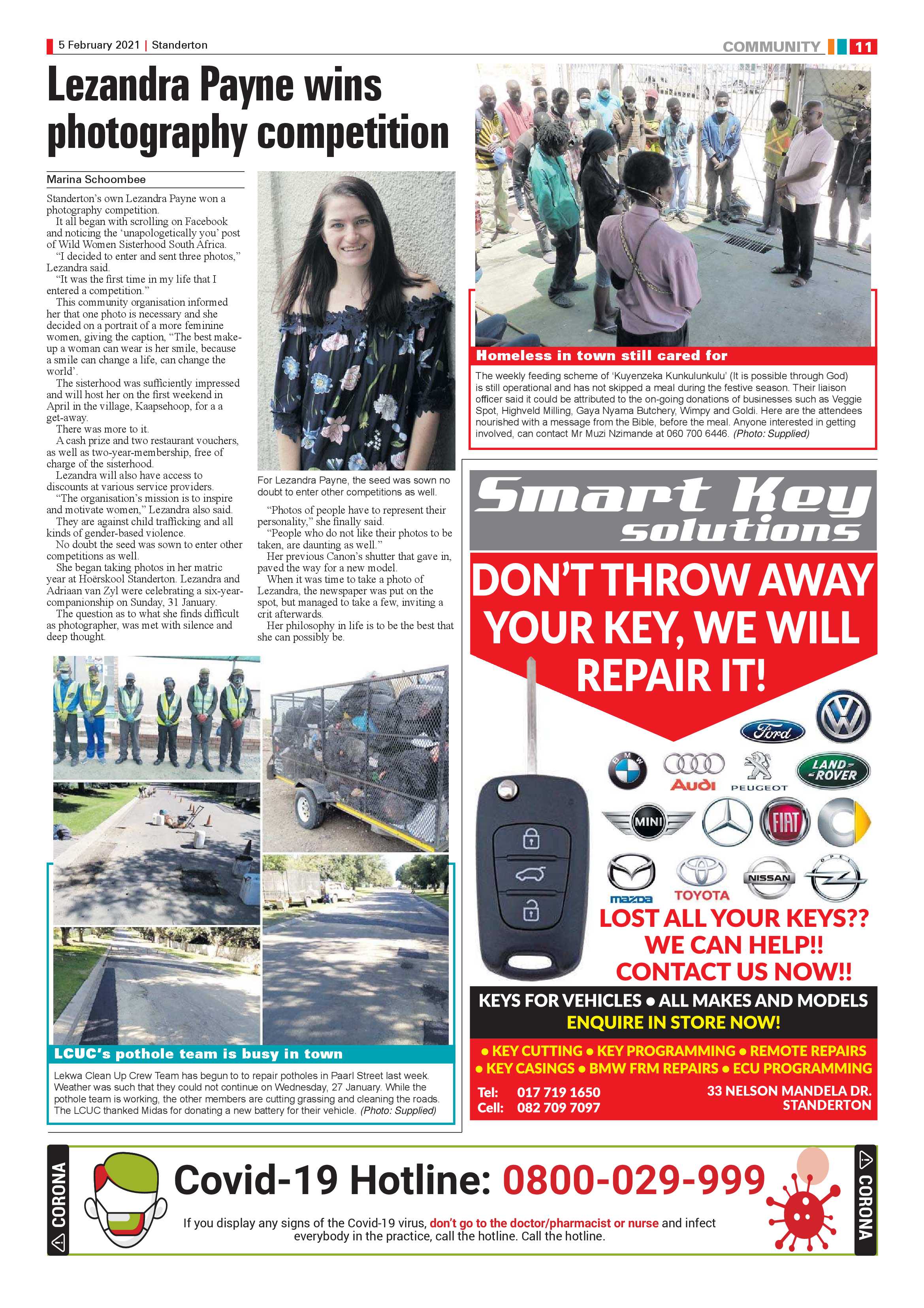 Standerton Advertiser 05 February 2021 page 11