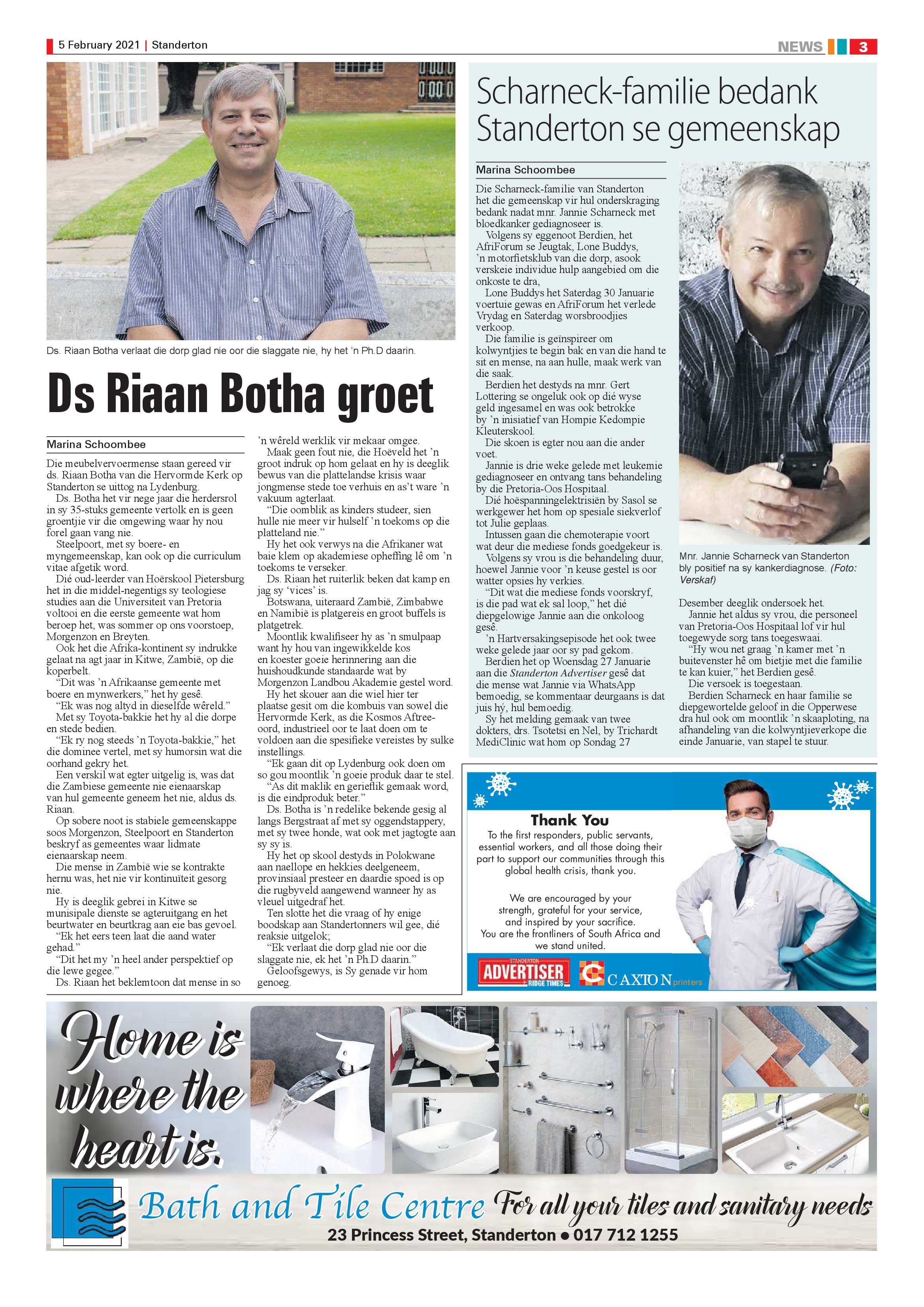 Standerton Advertiser 05 February 2021 page 3