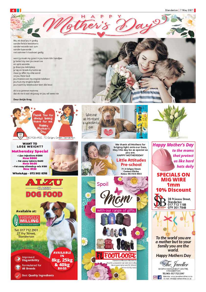 Standerton Advertiser 07 May 2021 page 4