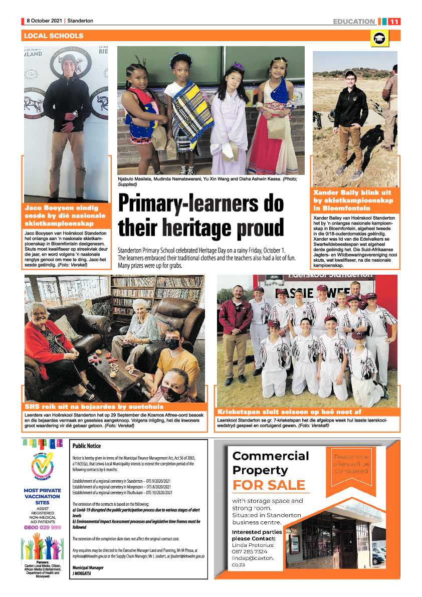 Standerton Advertiser 08 October 2021 page 11