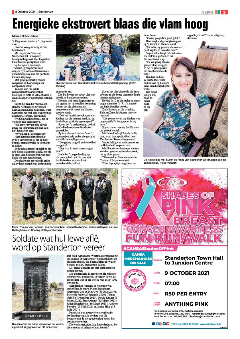 Standerton Advertiser 08 October 2021 page 3