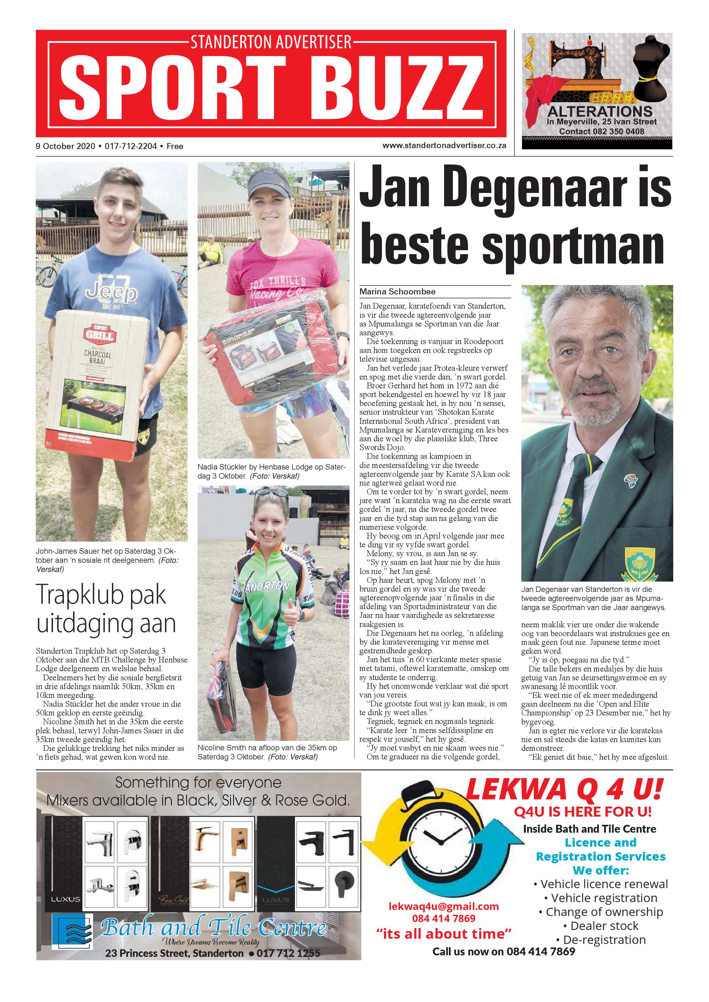 Standerton Advertiser 09 October 2020 page 8