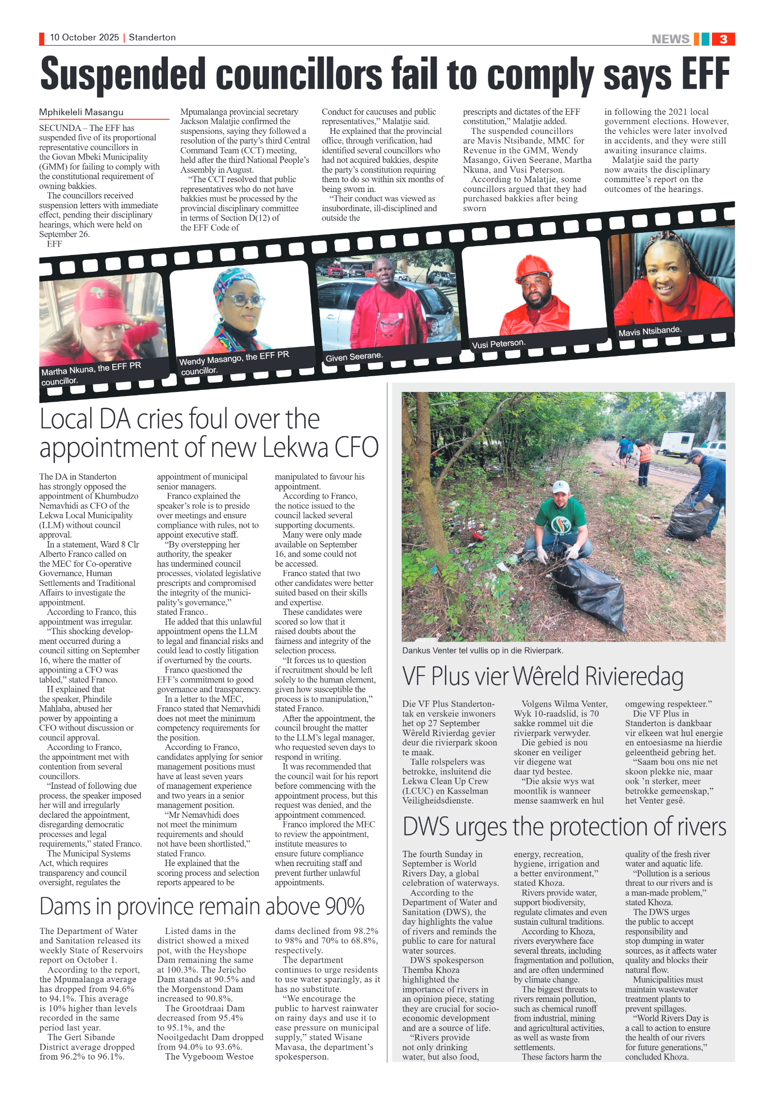 Standerton Advertiser 10 October 2025 page 3