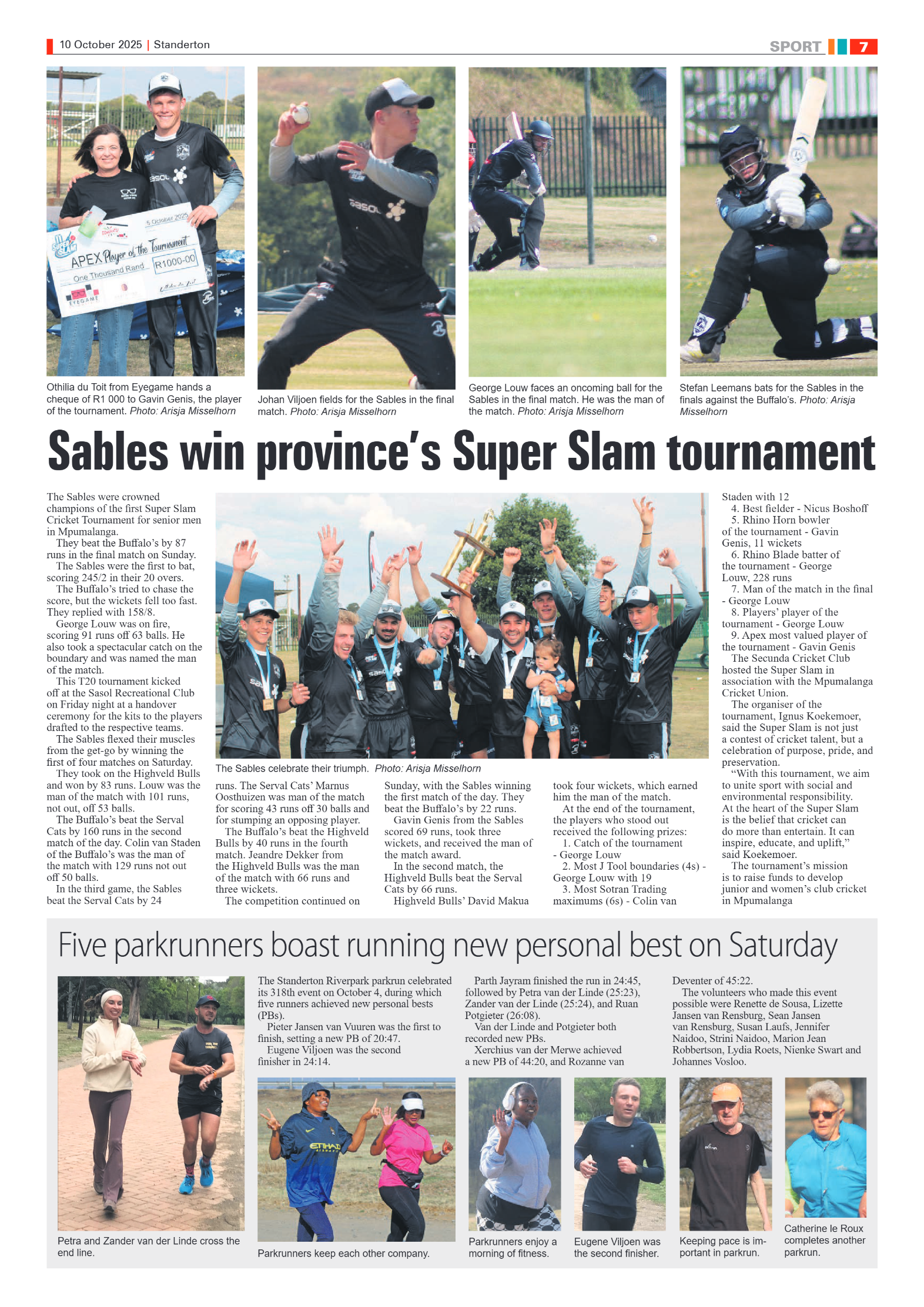Standerton Advertiser 10 October 2025 page 7