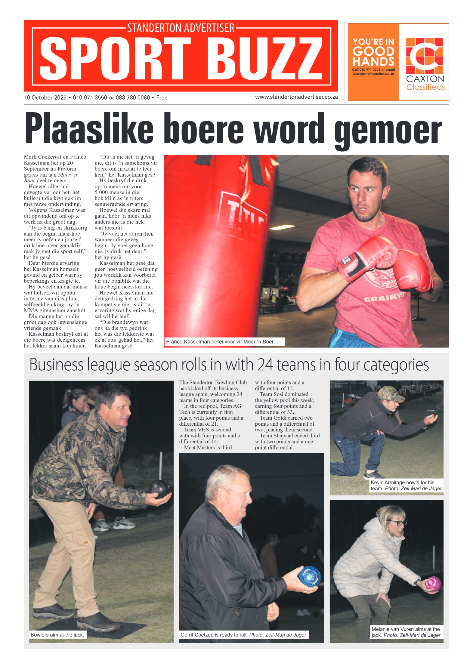 Standerton Advertiser 10 October 2025 page 8