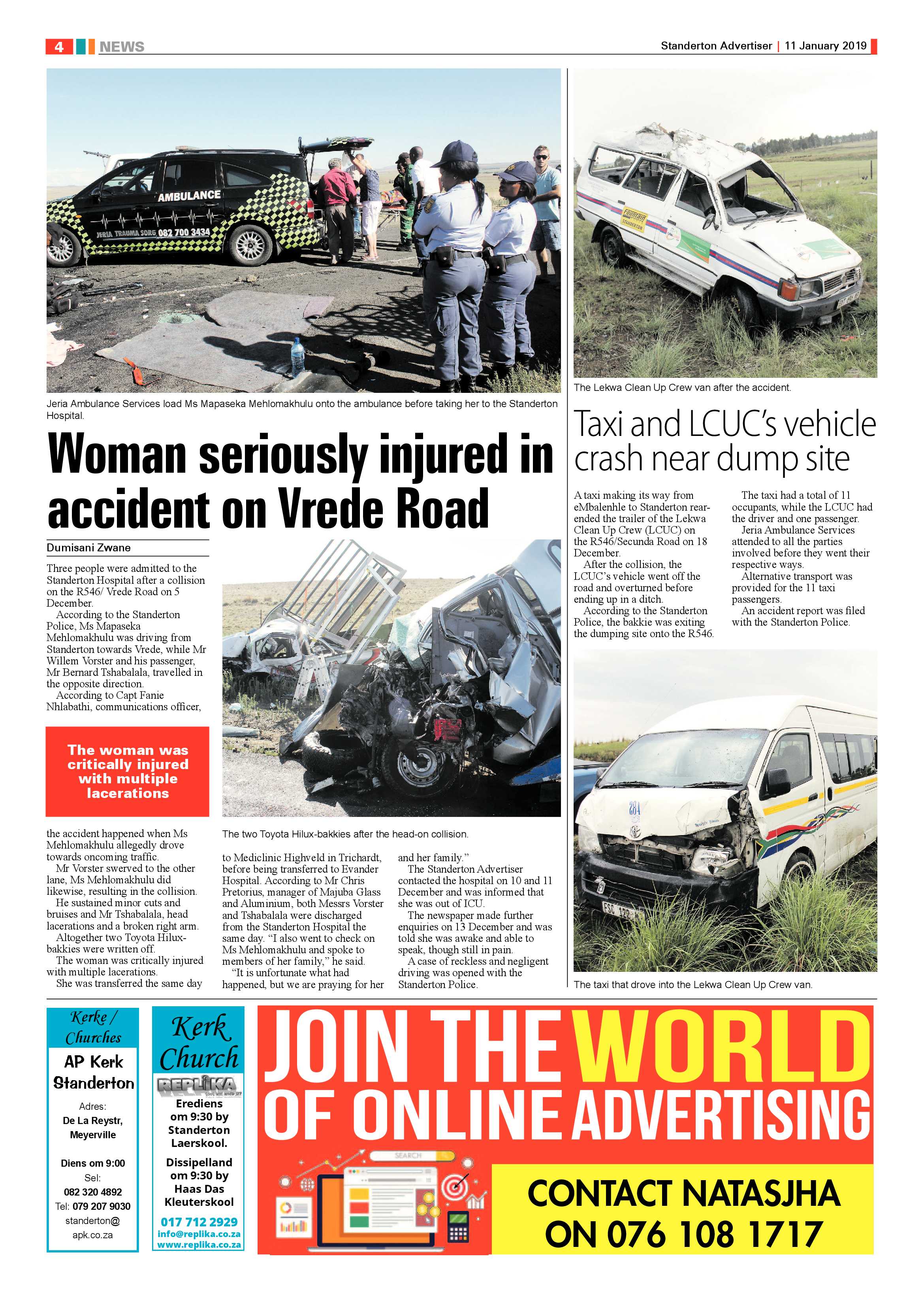 Standerton Advertiser 11 January 2019 page 4