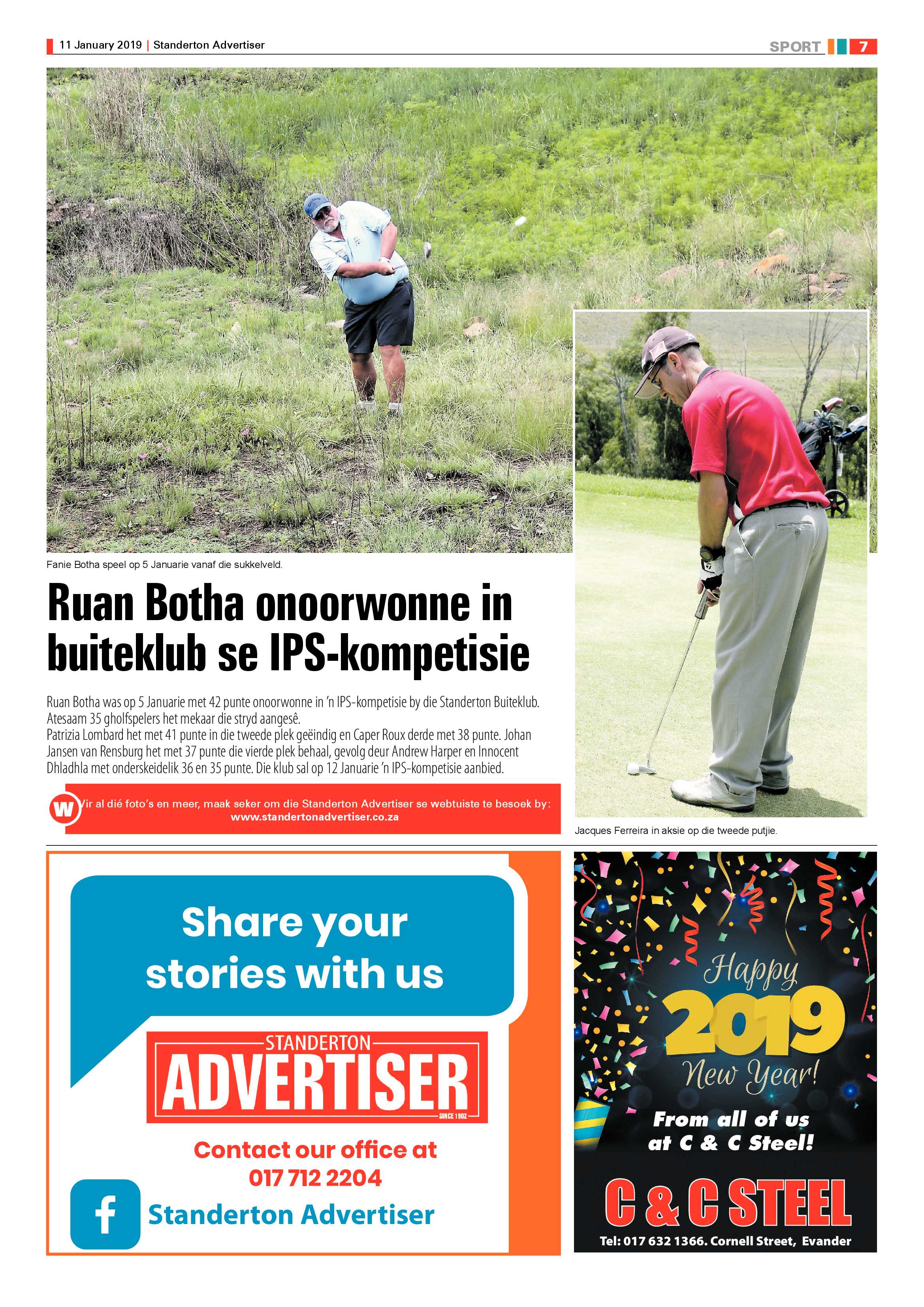 Standerton Advertiser 11 January 2019 page 7