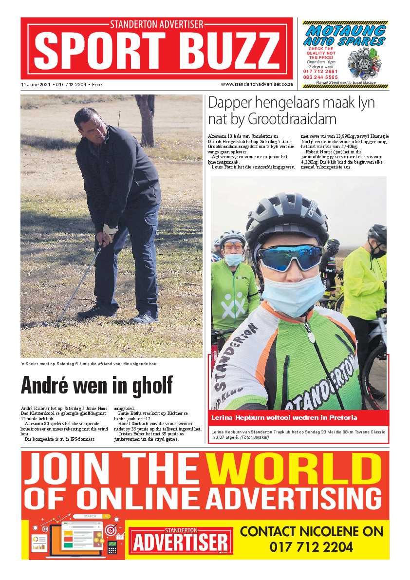 Standerton Advertiser 11 June 2021 page 12