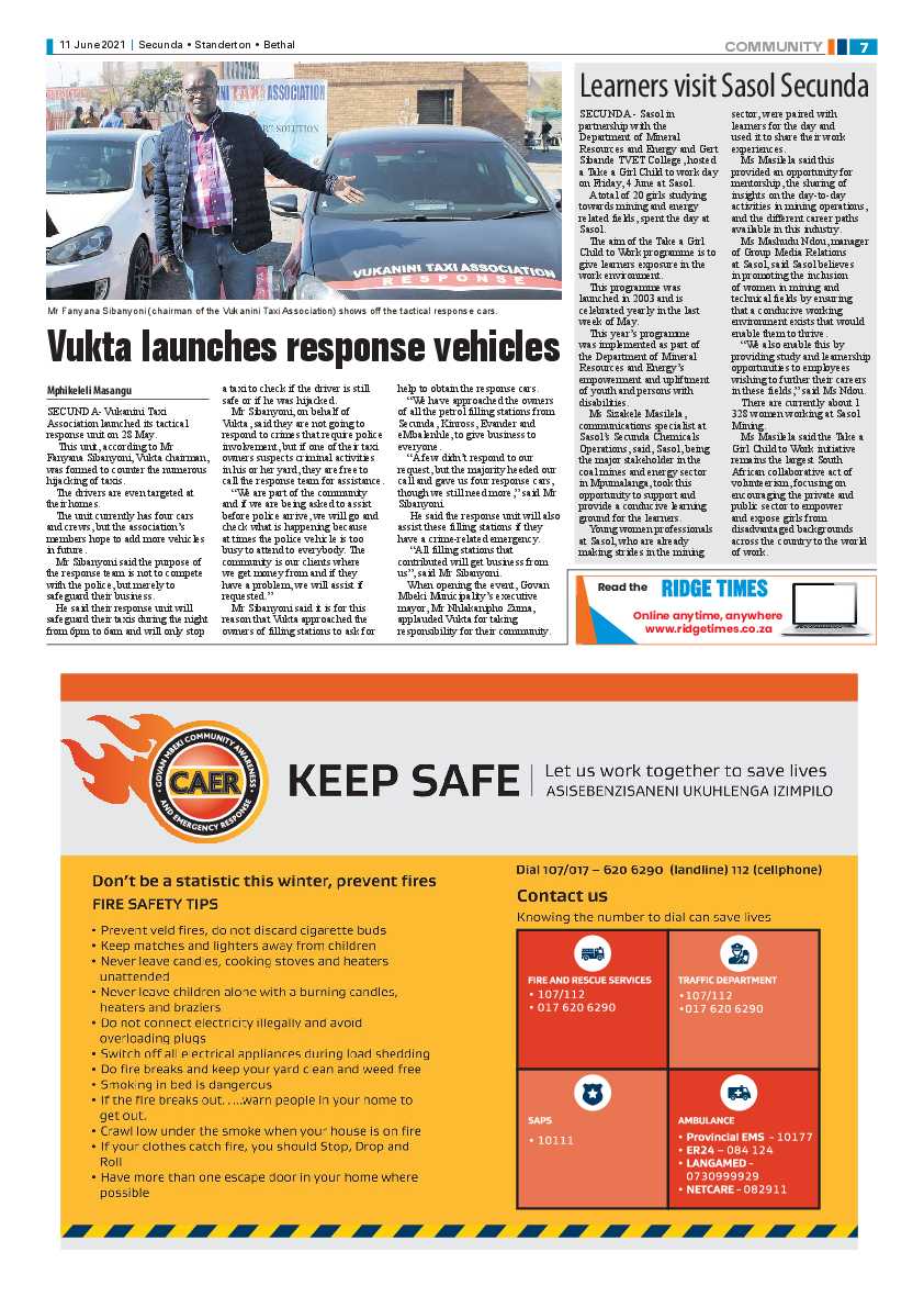 Standerton Advertiser 11 June 2021 page 7