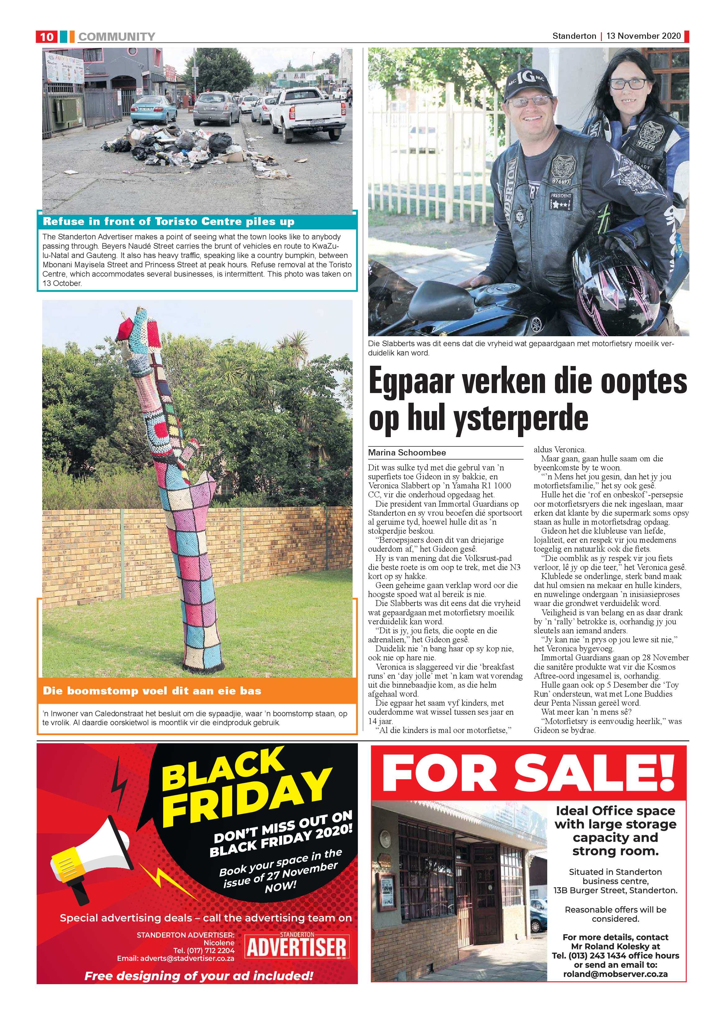 Standerton Advertiser 13 November 2020 page 10