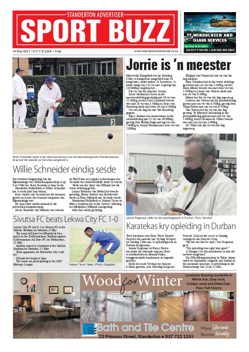 Standerton Advertiser 14 May 2021 page 16