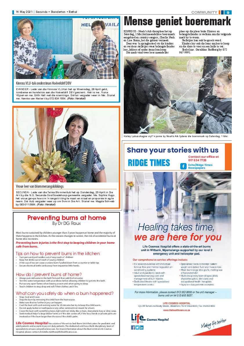 Standerton Advertiser 14 May 2021 page 9