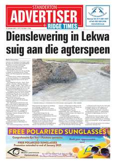Standerton Advertiser 15 January 2021