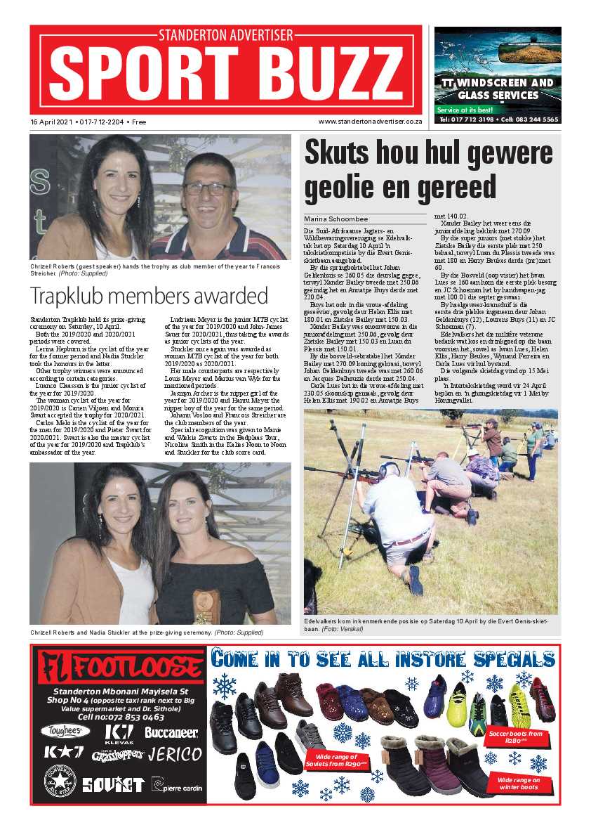 Standerton Advertiser 16 April 2021 page 12