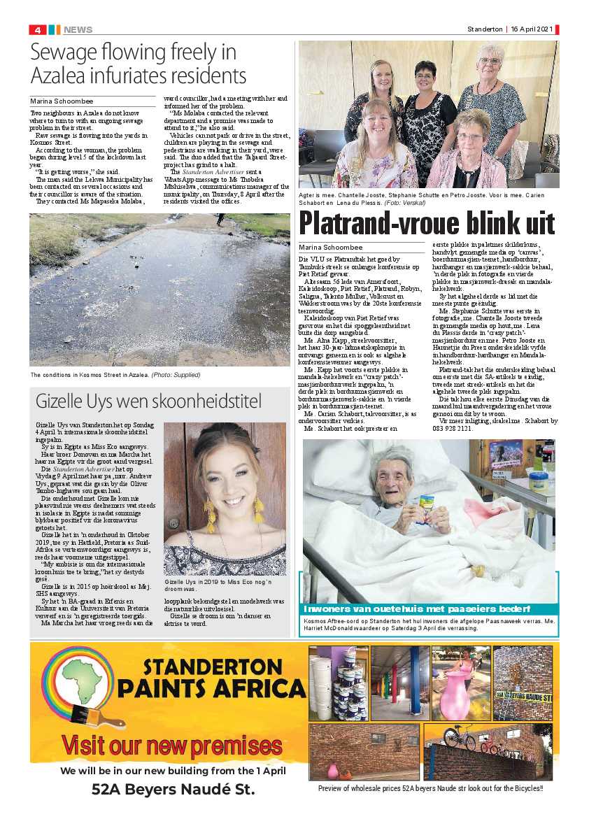 Standerton Advertiser 16 April 2021 page 4