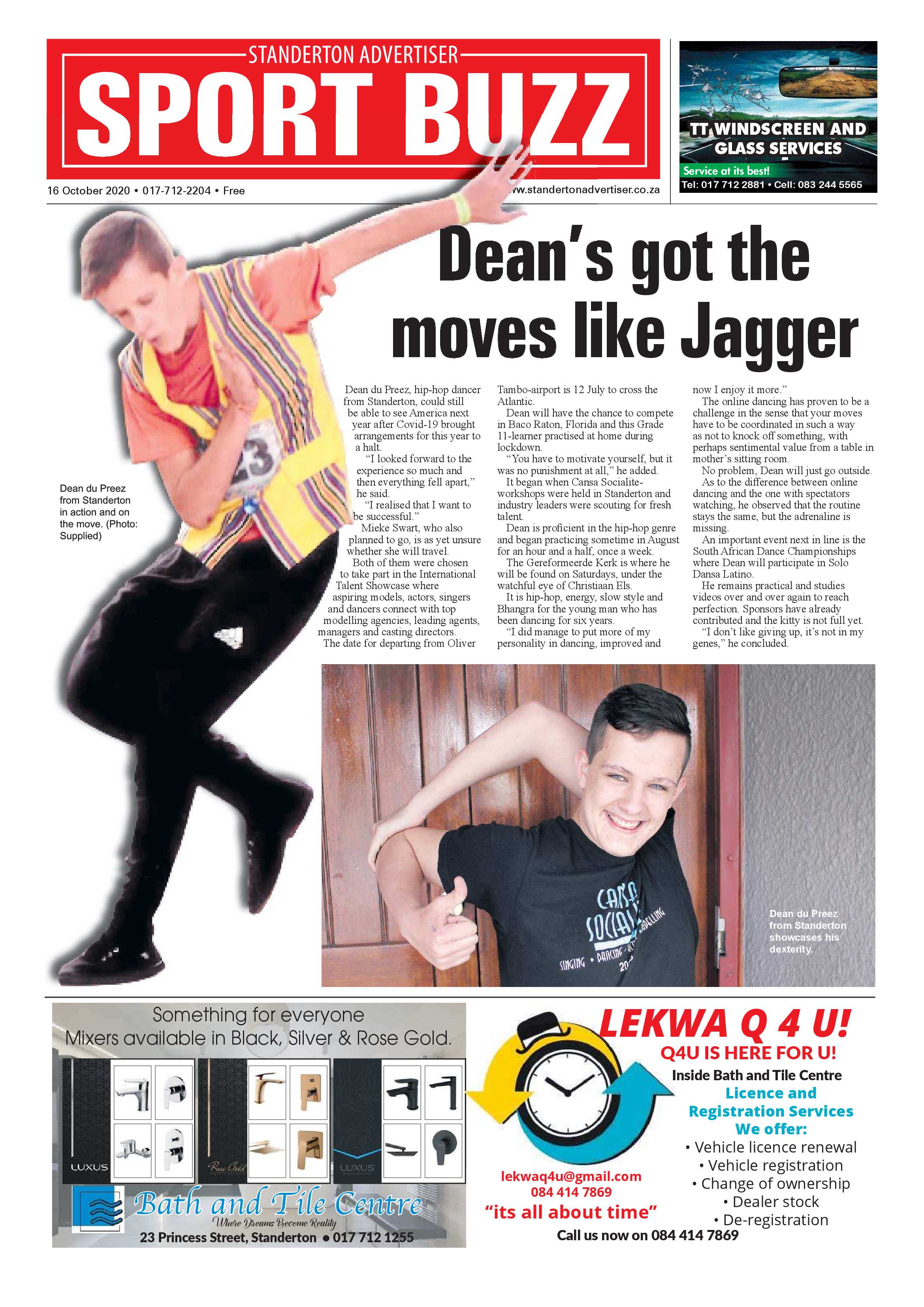 Standerton Advertiser 16 October 2020 page 16
