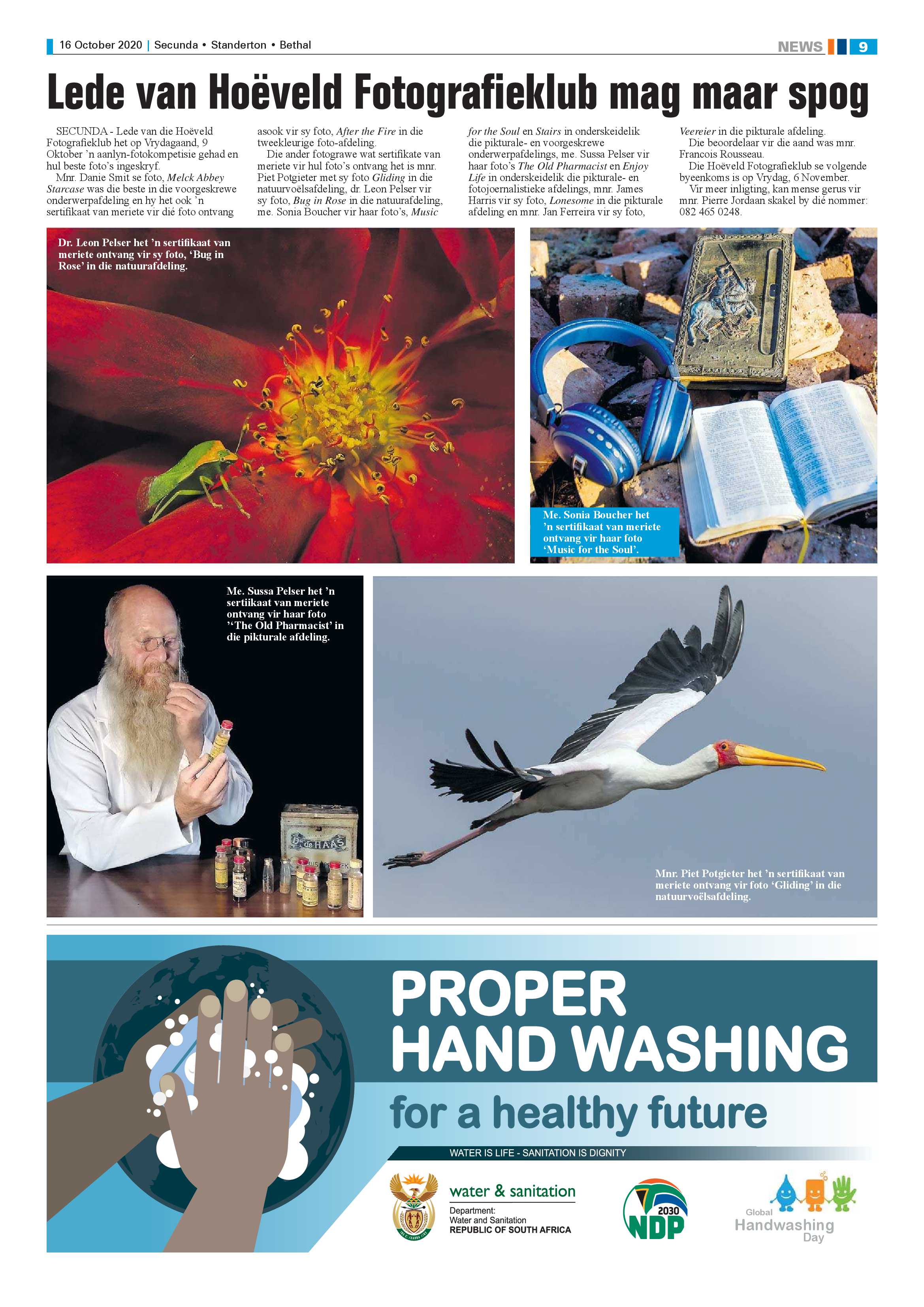 Standerton Advertiser 16 October 2020 page 9