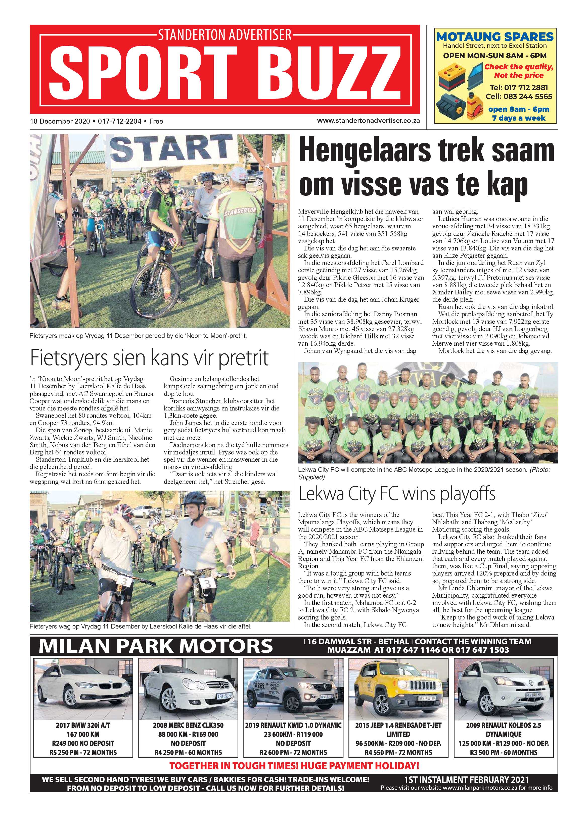 Standerton Advertiser 18 December 2020 page 12