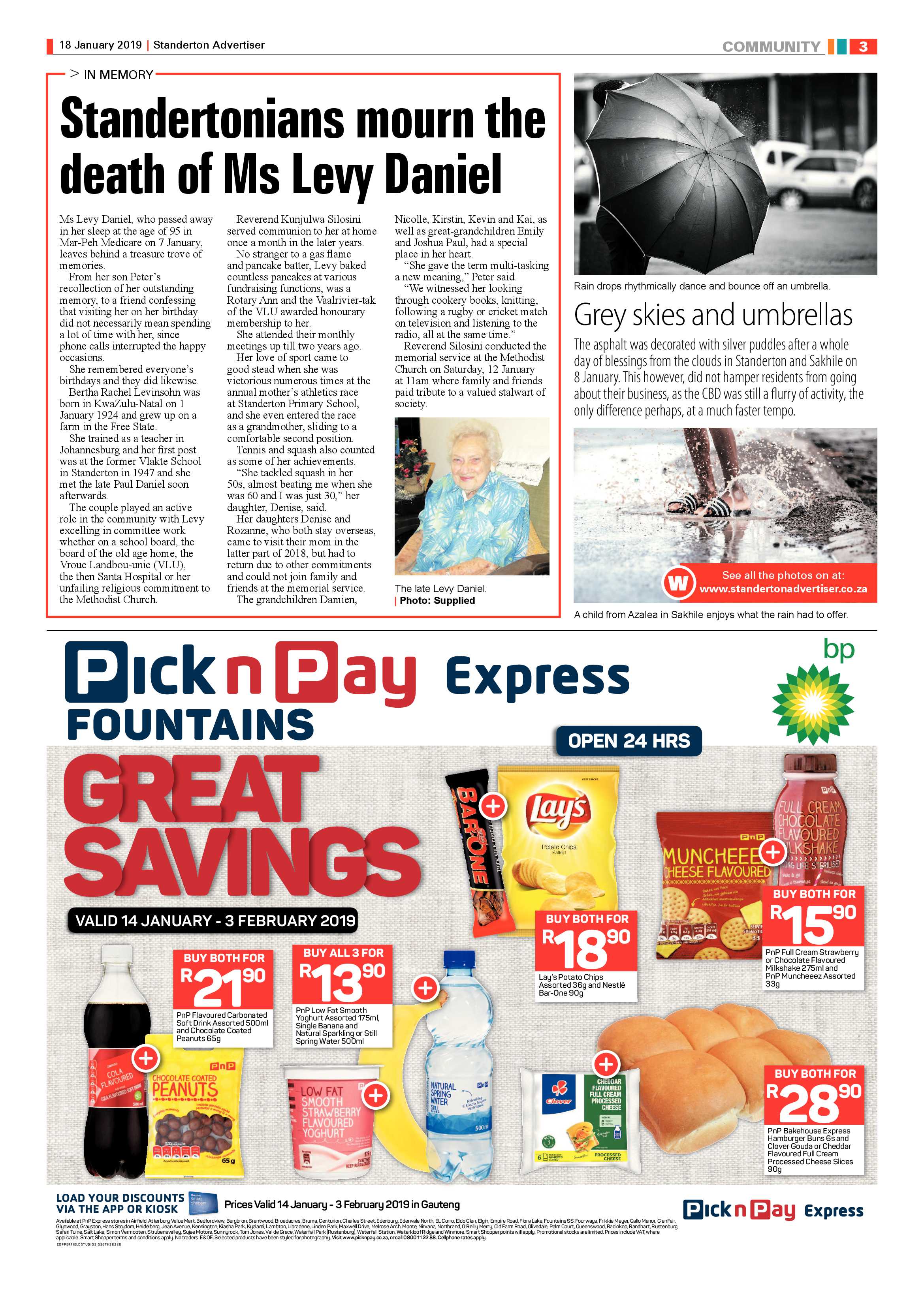 Standerton Advertiser 18 January 2019 page 3