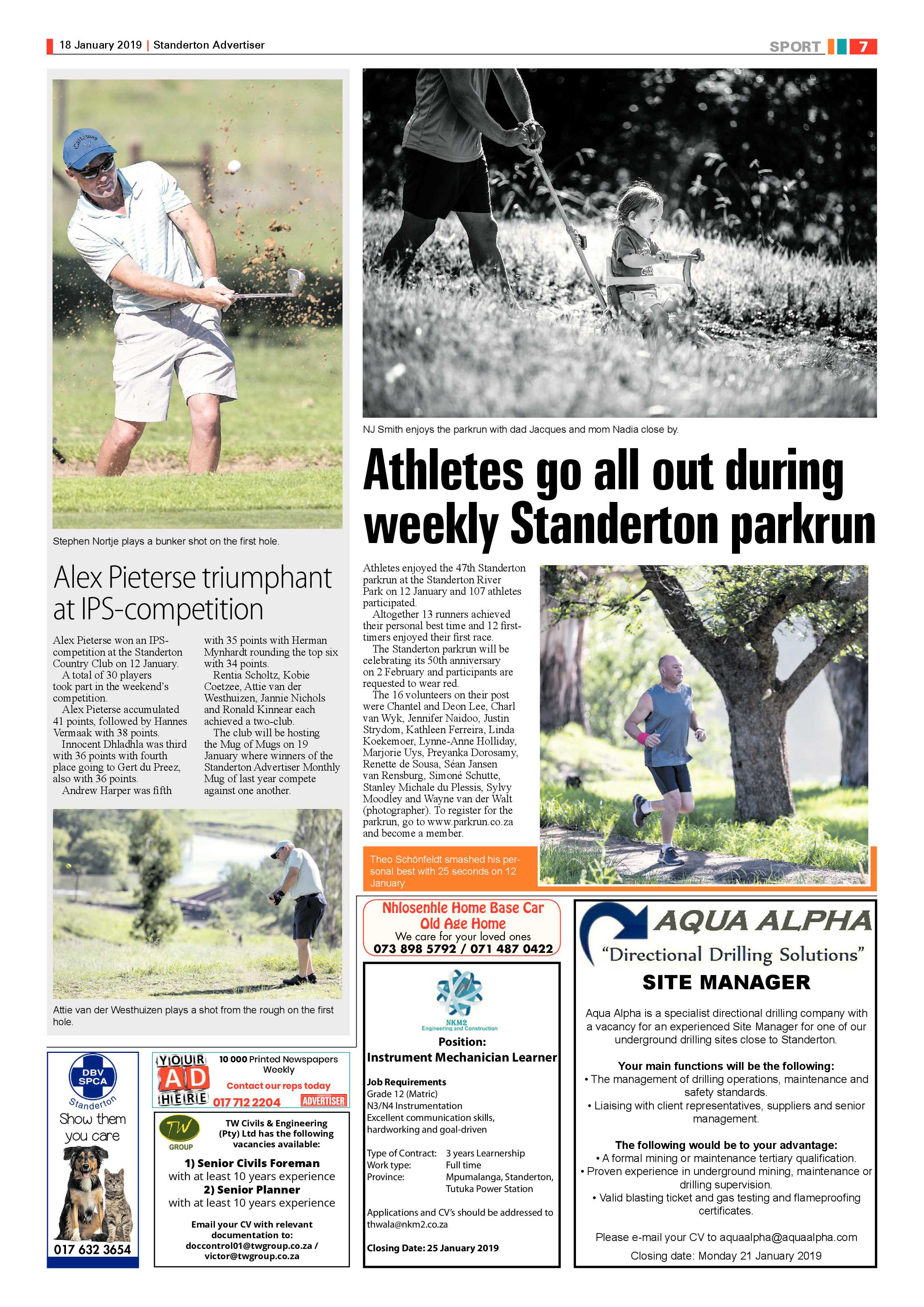 Standerton Advertiser 18 January 2019 page 7