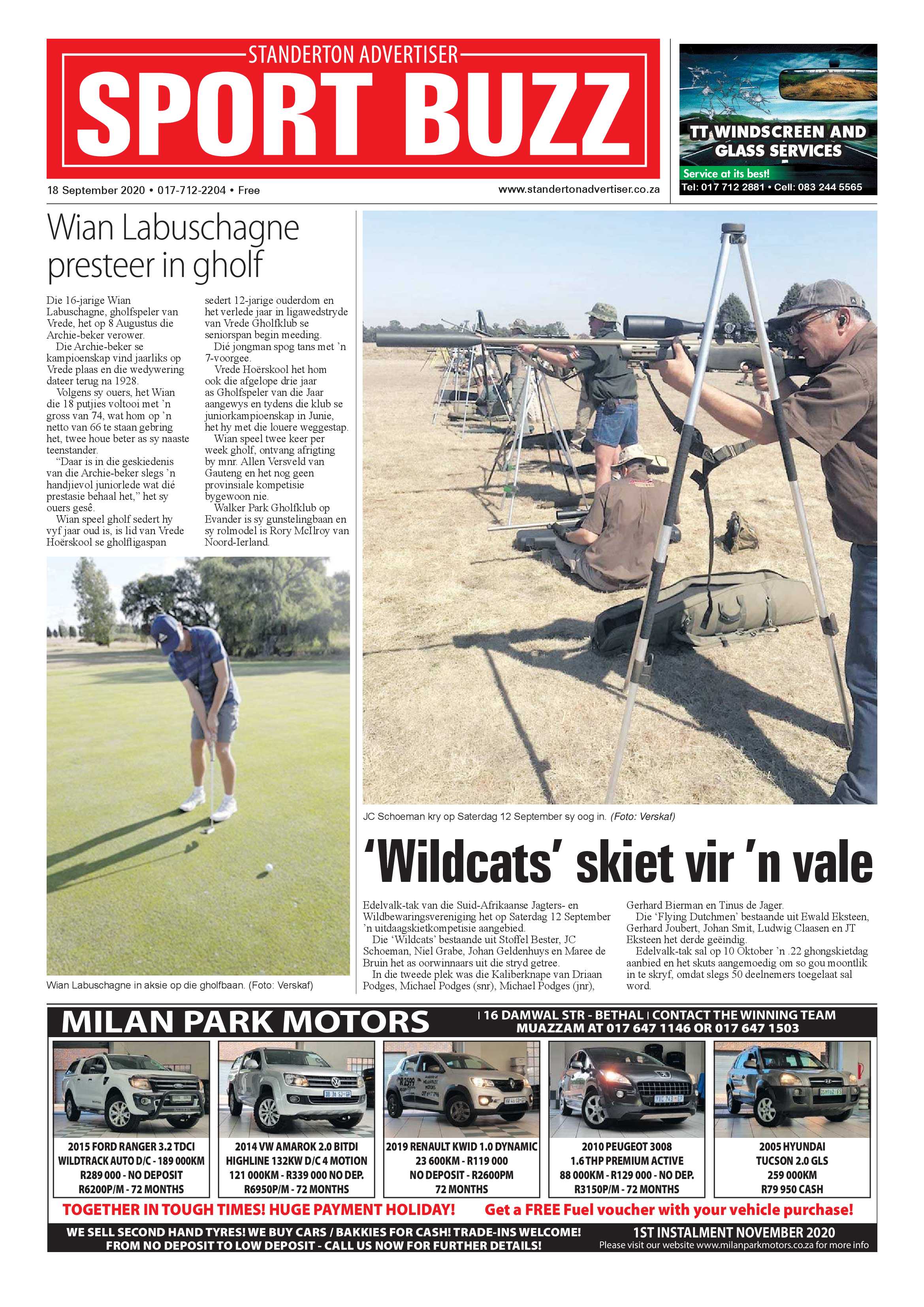 Standerton Advertiser 18 September 2020 page 8
