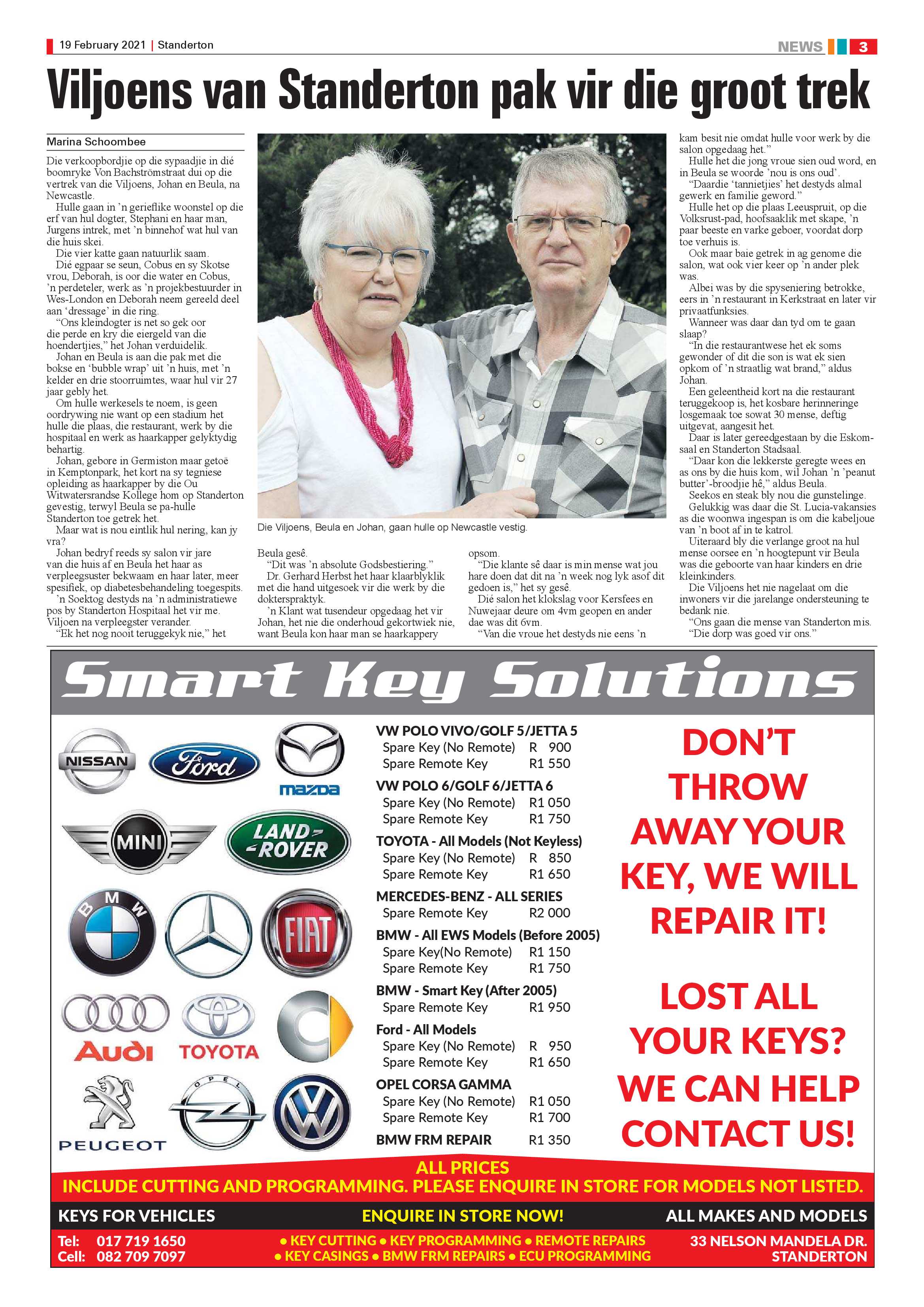 Standerton Advertiser 19 February 2021 page 3