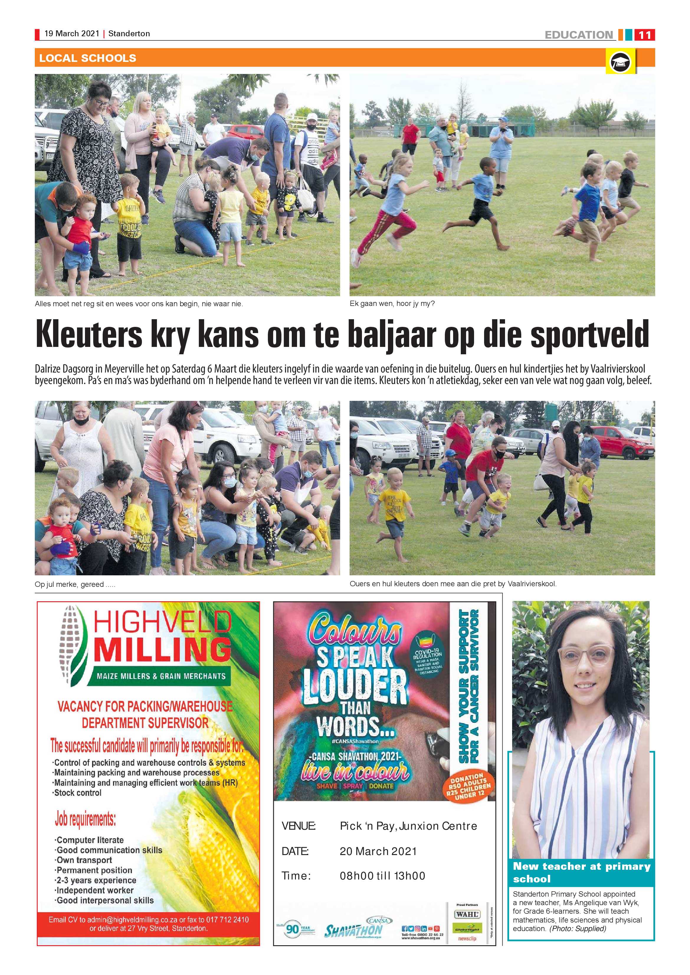 Standerton Advertiser 19 March 2021 page 11