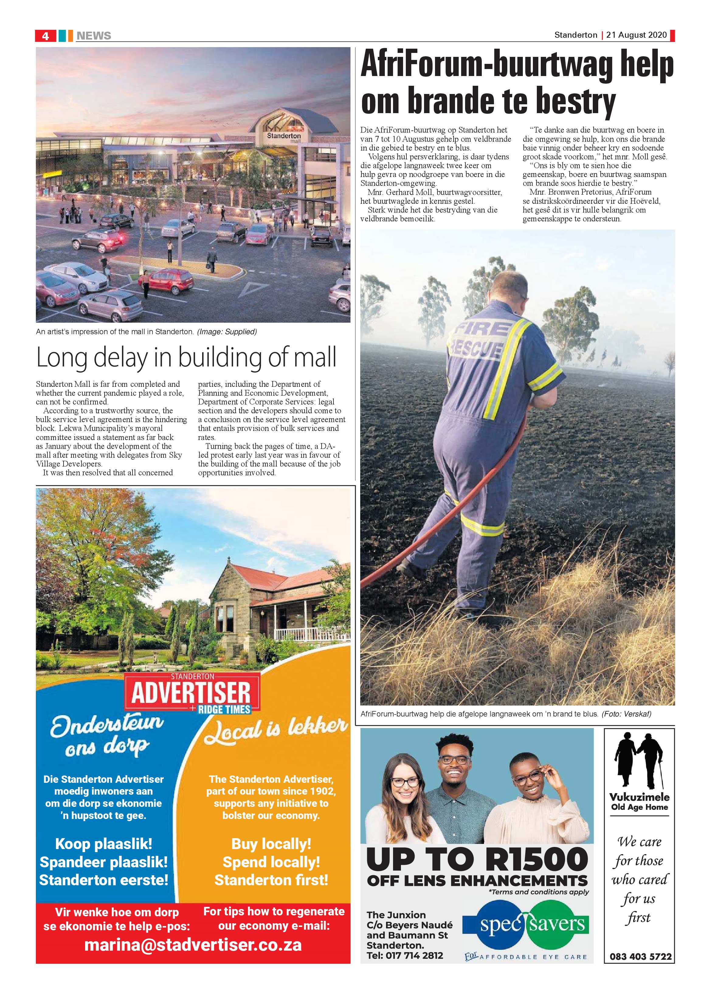 Standerton Advertiser 21 August 2020 page 4