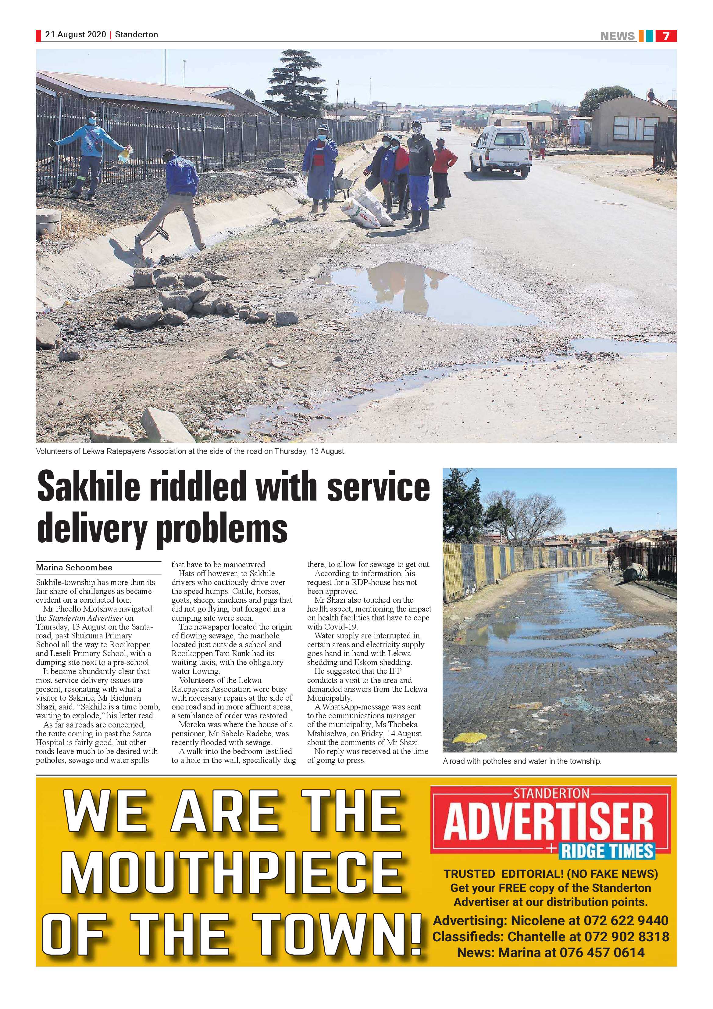 Standerton Advertiser 21 August 2020 page 7
