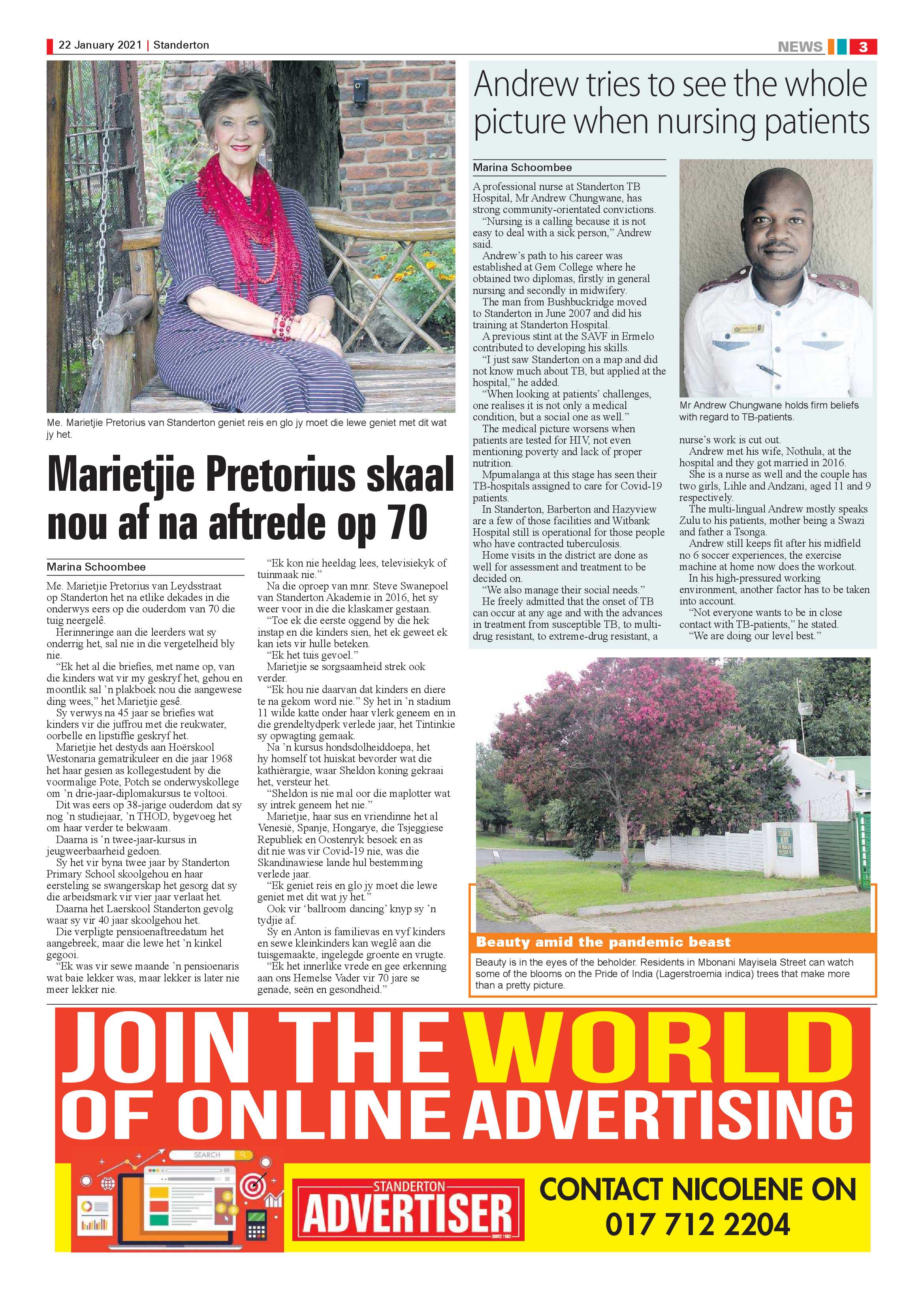 Standerton Advertiser 22 January 2021 page 3