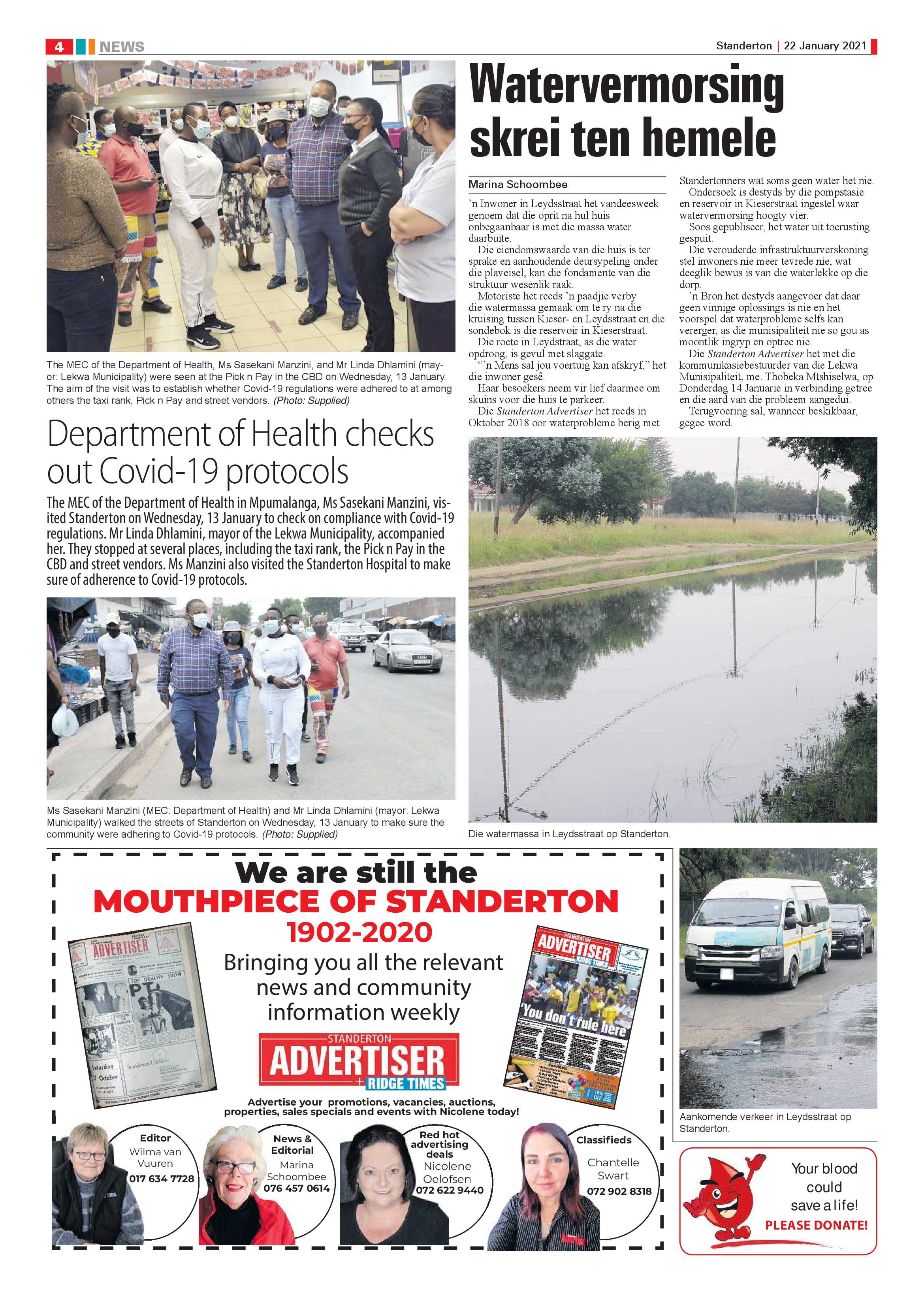 Standerton Advertiser 22 January 2021 page 4