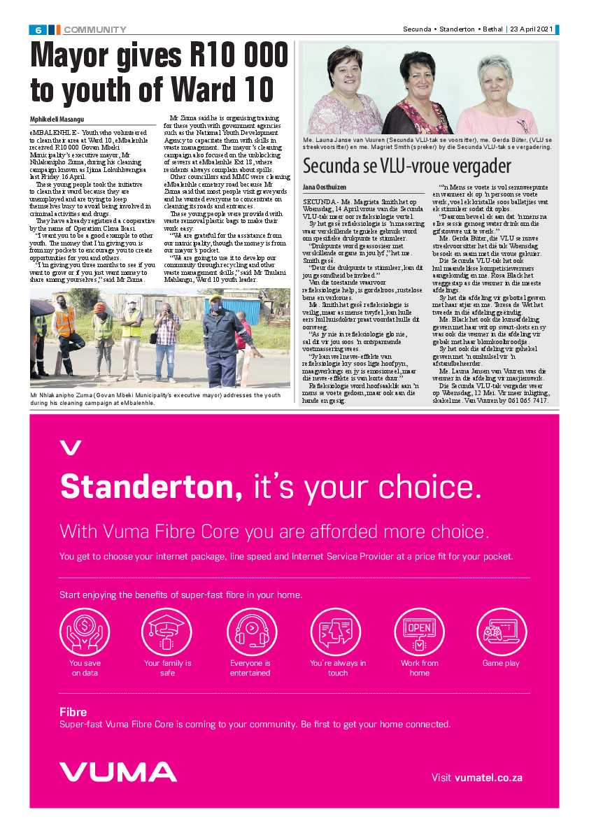 Standerton Advertiser 23 April 2021 page 6
