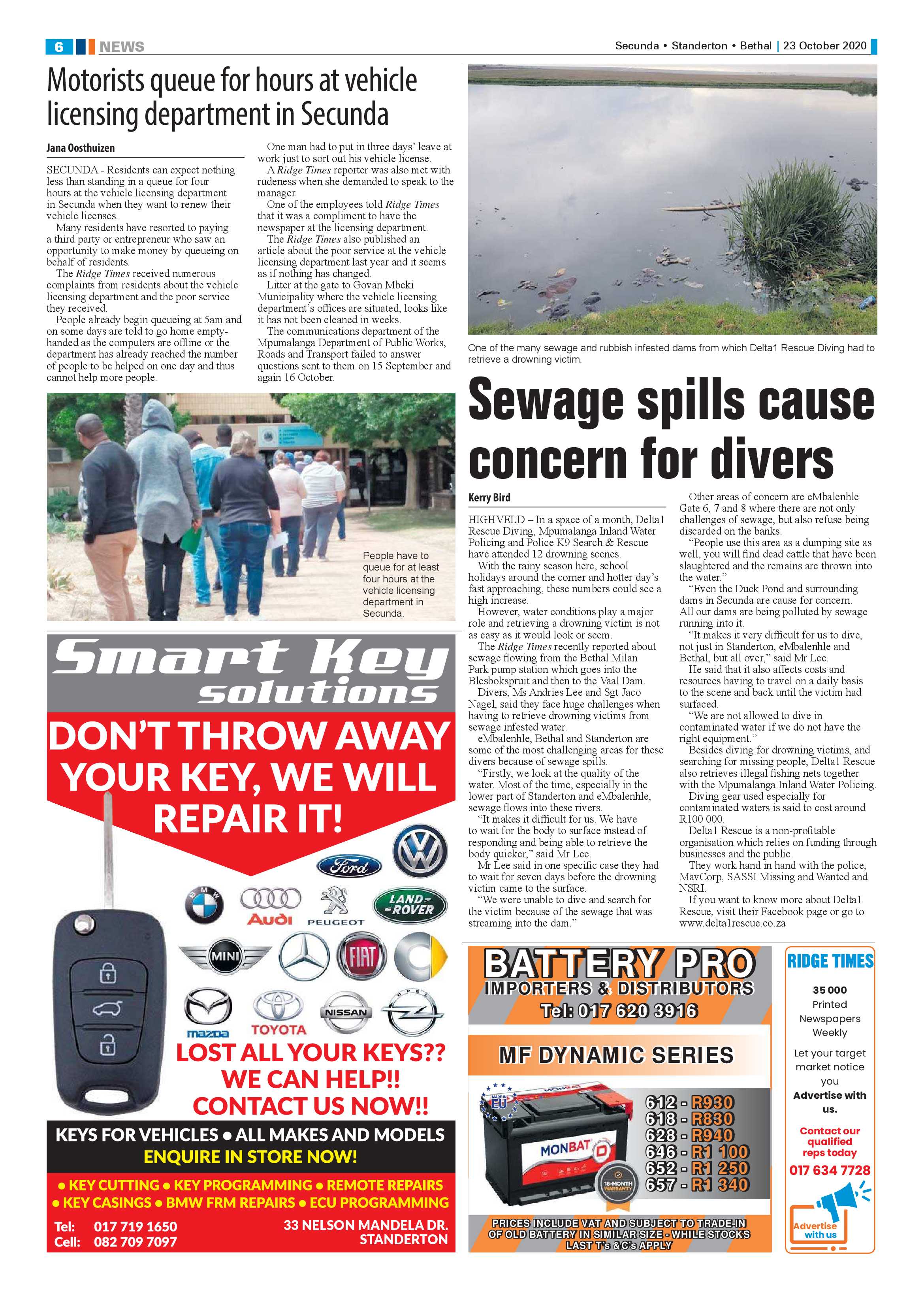 Standerton Advertiser 23 October 2020 page 6