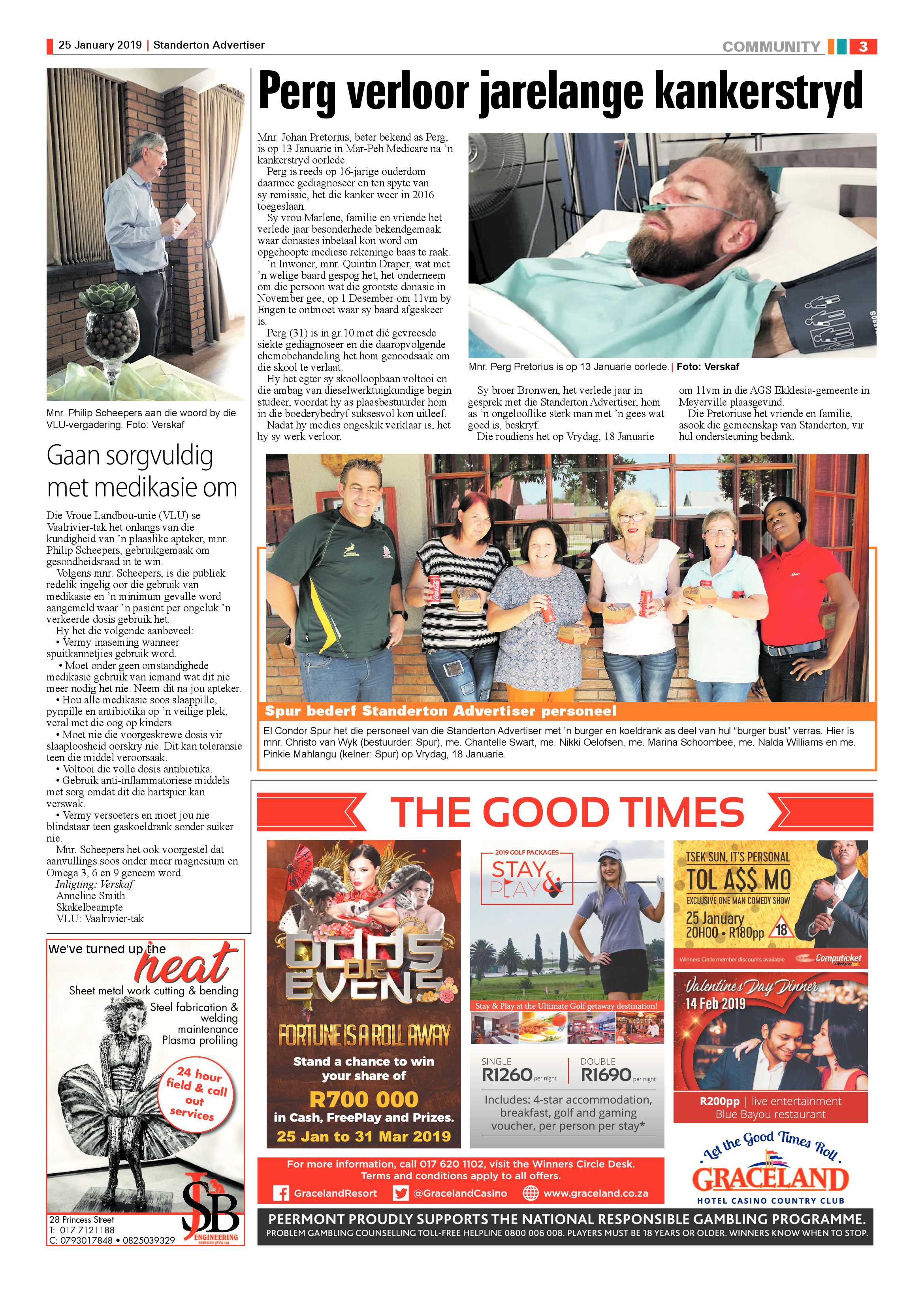 Standerton Advertiser 25 January 2019 page 3