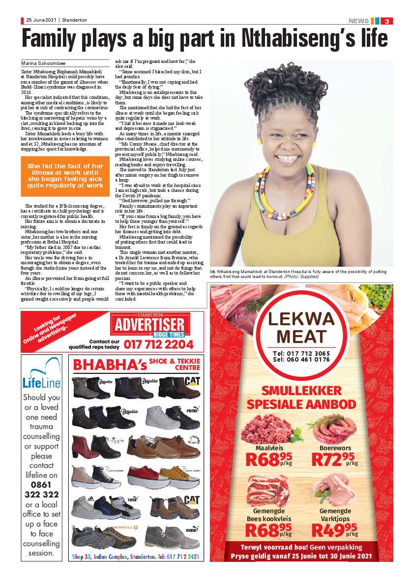 Standerton Advertiser 25 June 2021 page 3