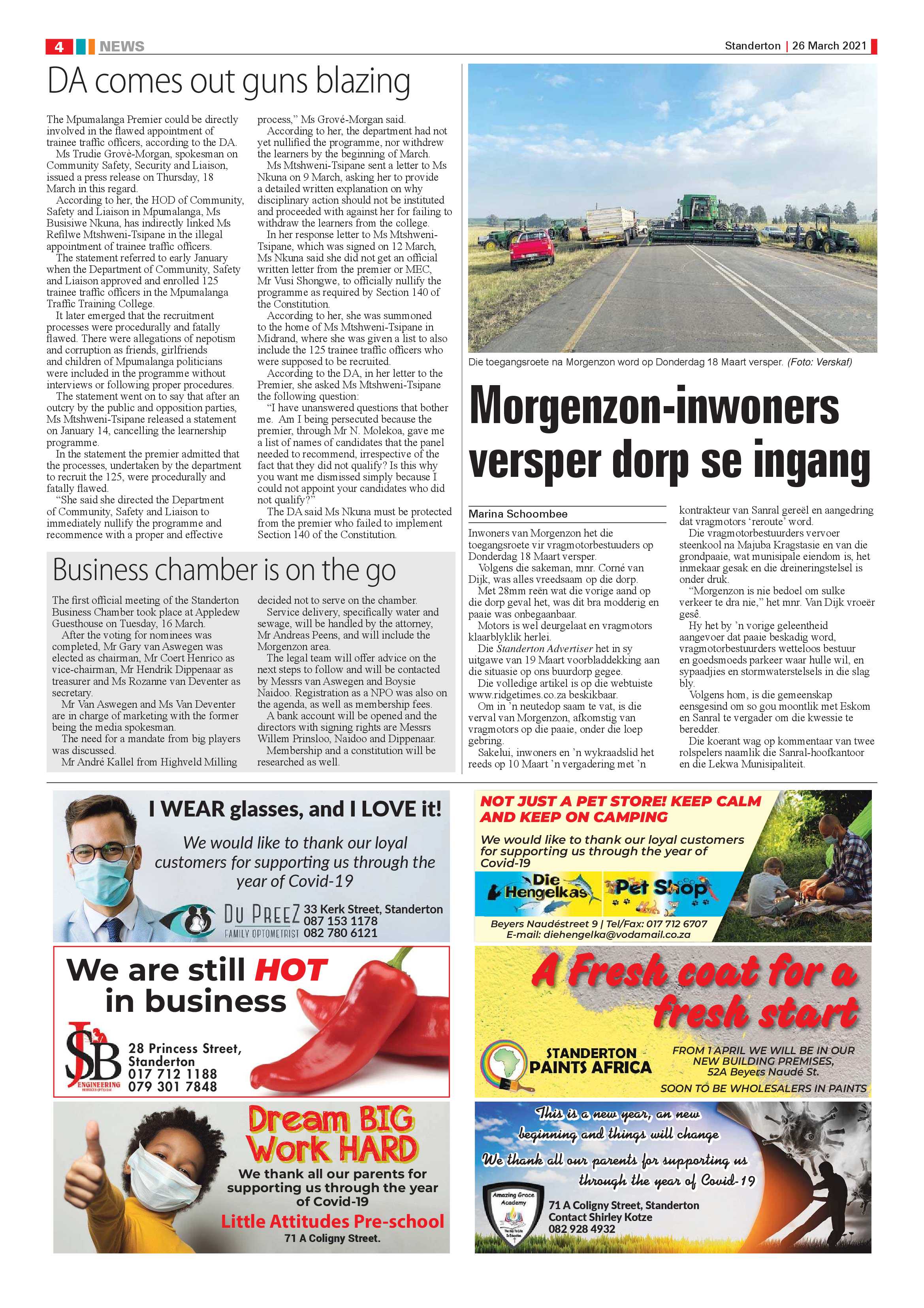 Standerton Advertiser 26 March 2021 page 4